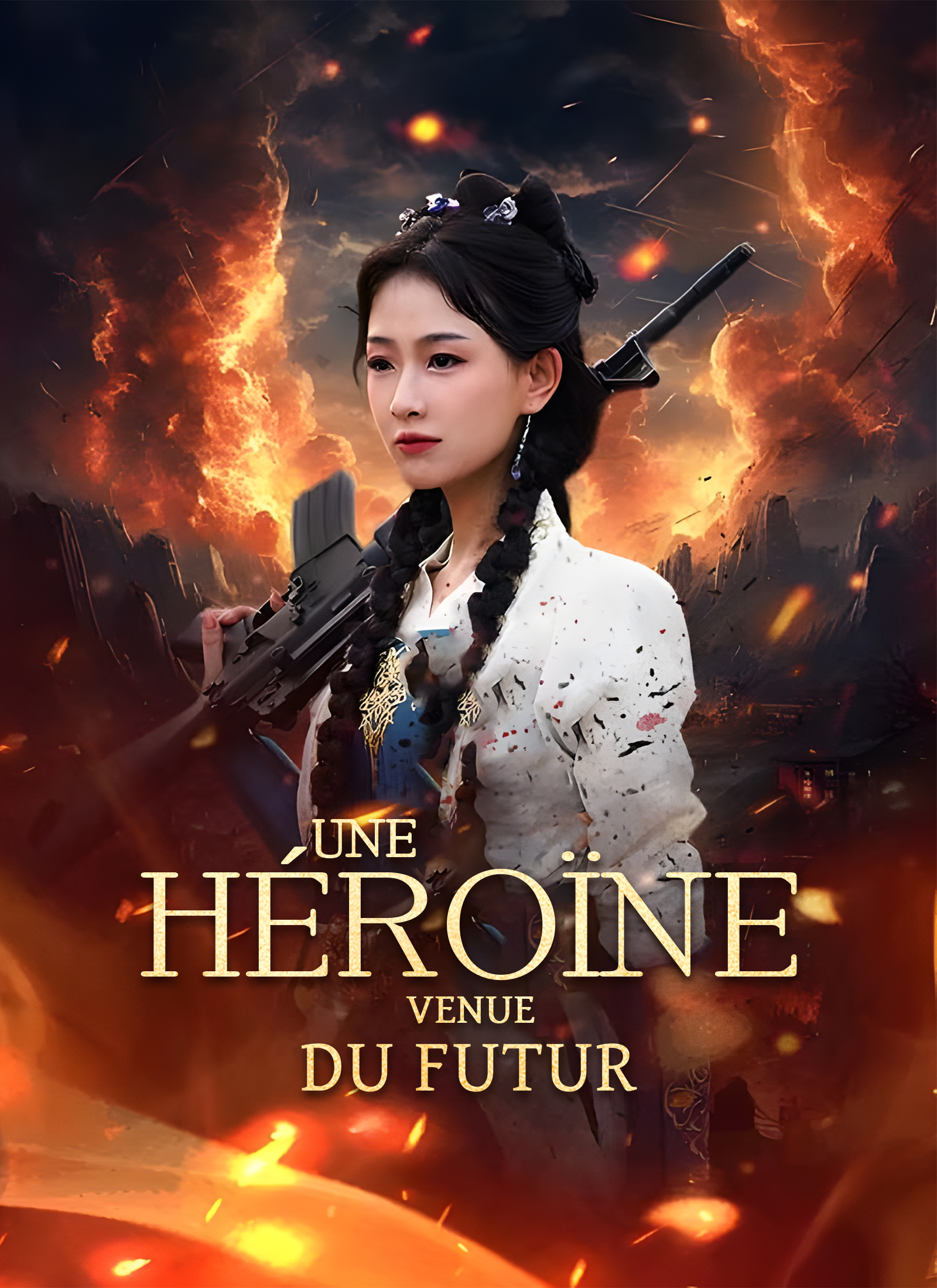 Poster Une héroïne venue du futur