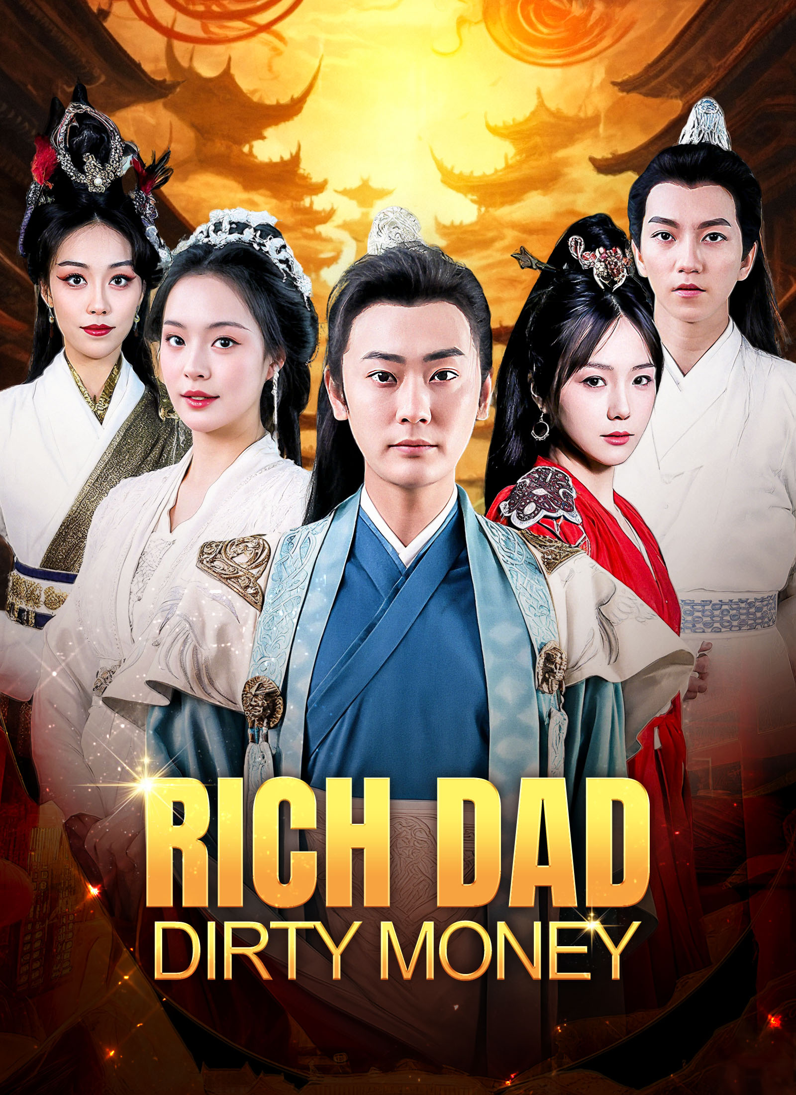 Poster Rich Dad, Dirty Money