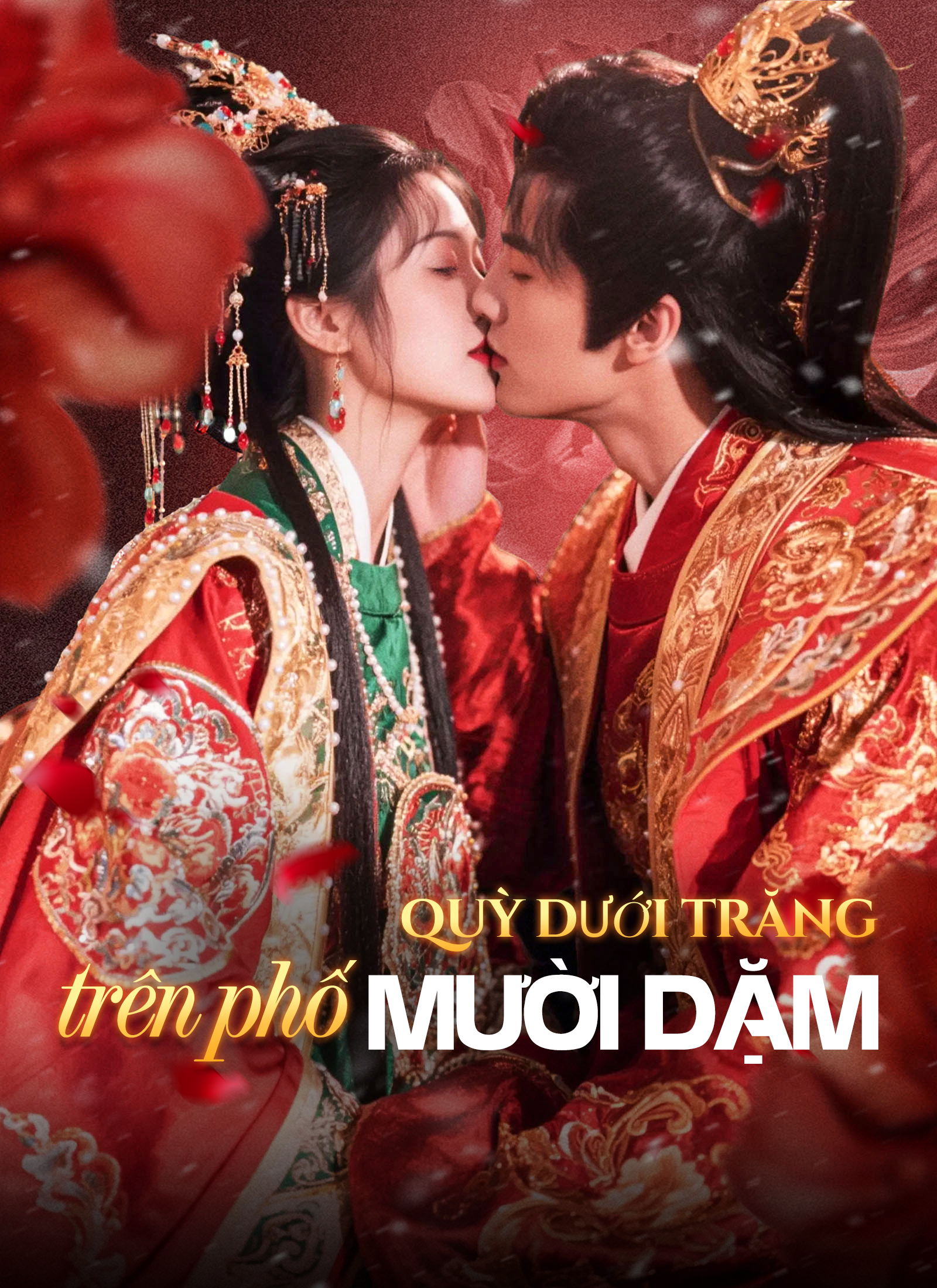 Poster Quỳ dưới trăng trên phố mười dặm