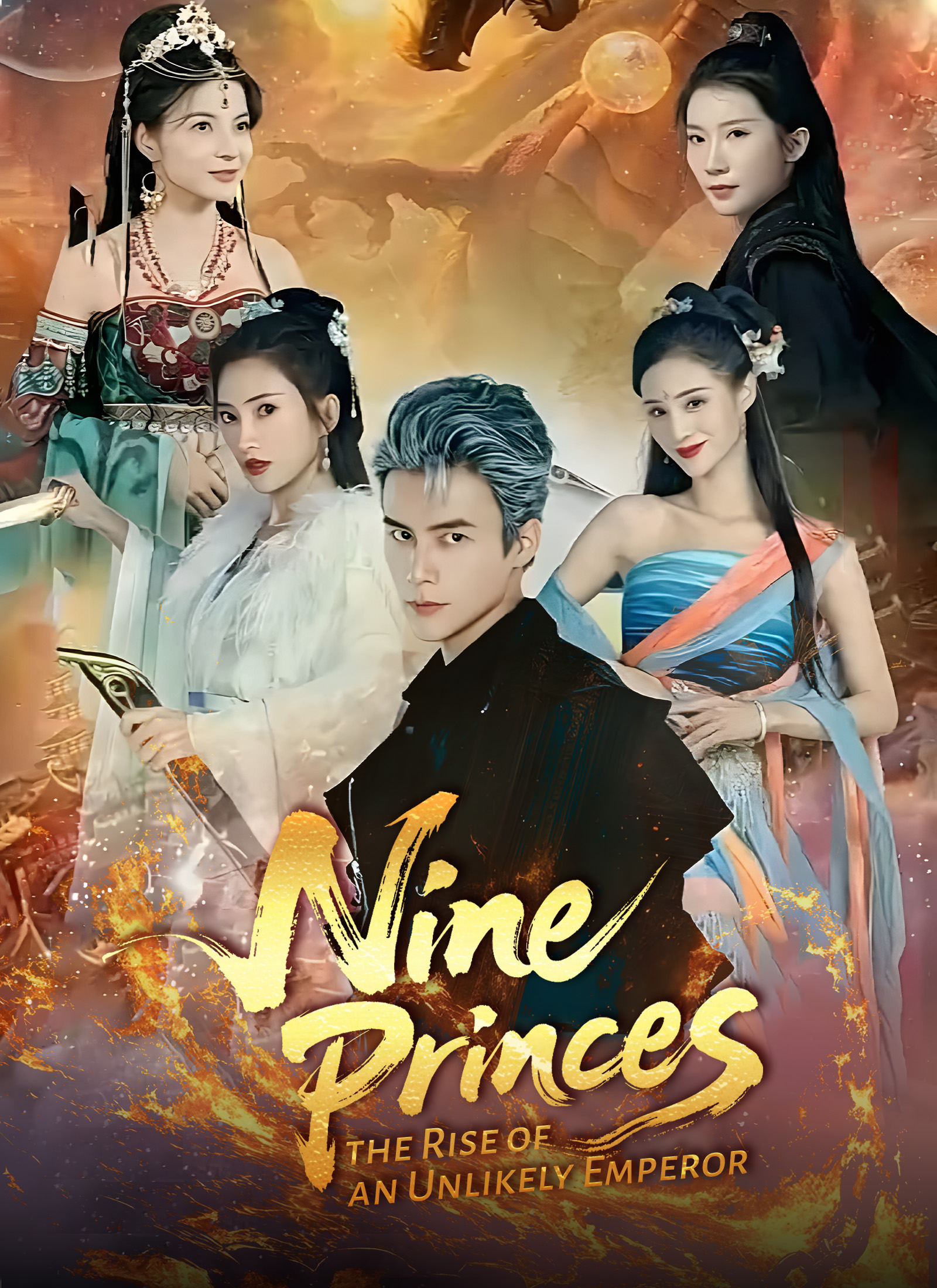 Poster Nine Princes: The Rise of an Unlikely Emperor