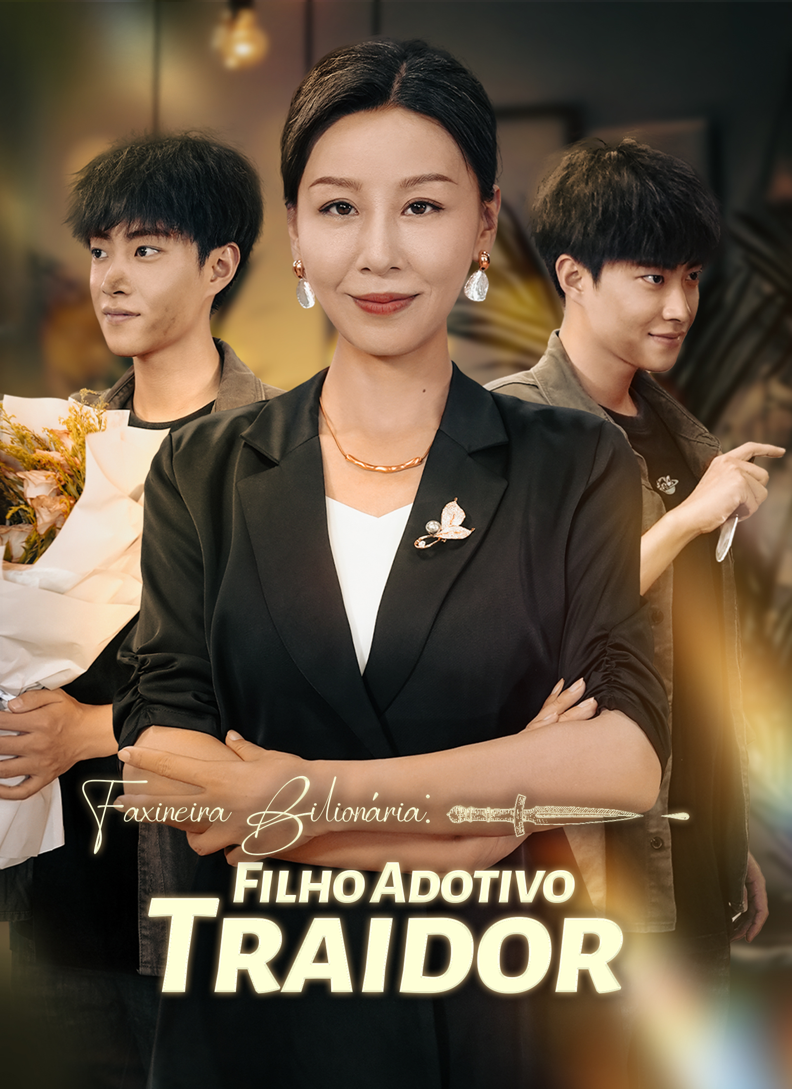 Poster Faxineira Bilionária: Filho Adotivo Traidor