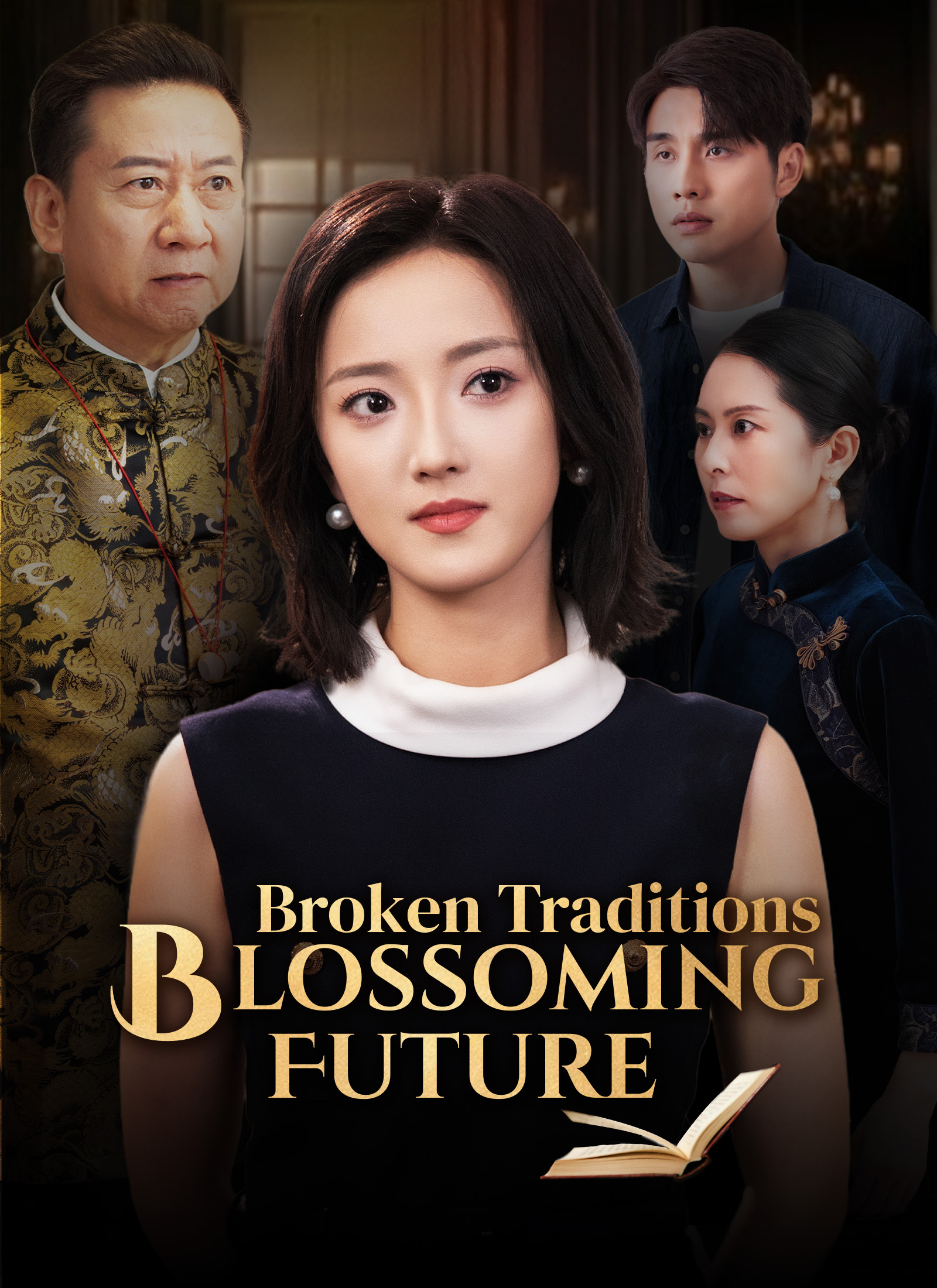 Poster Broken Traditions, Blossoming Future