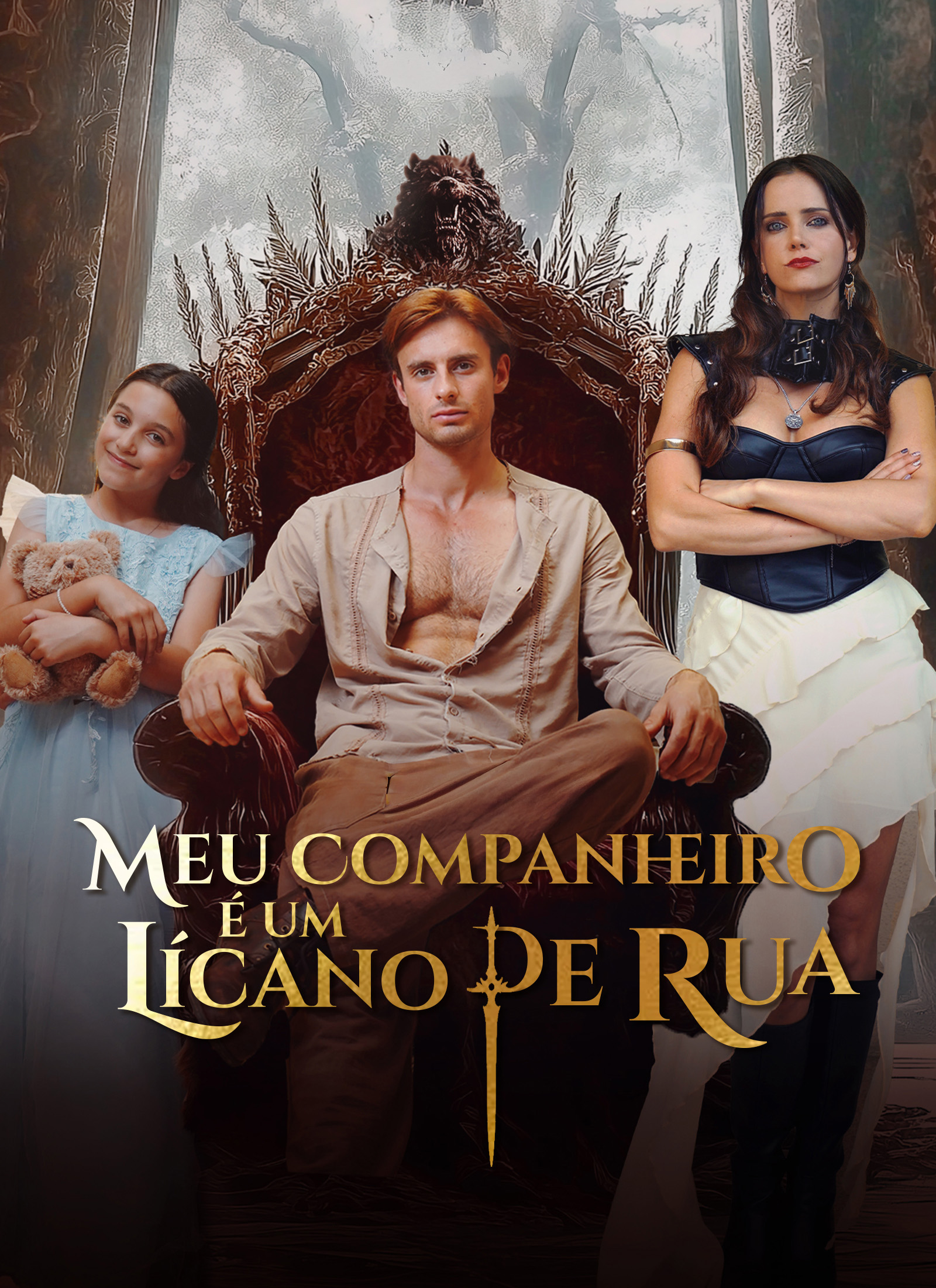 Poster [Dublado]Meu Companheiro é um Lícano de Rua