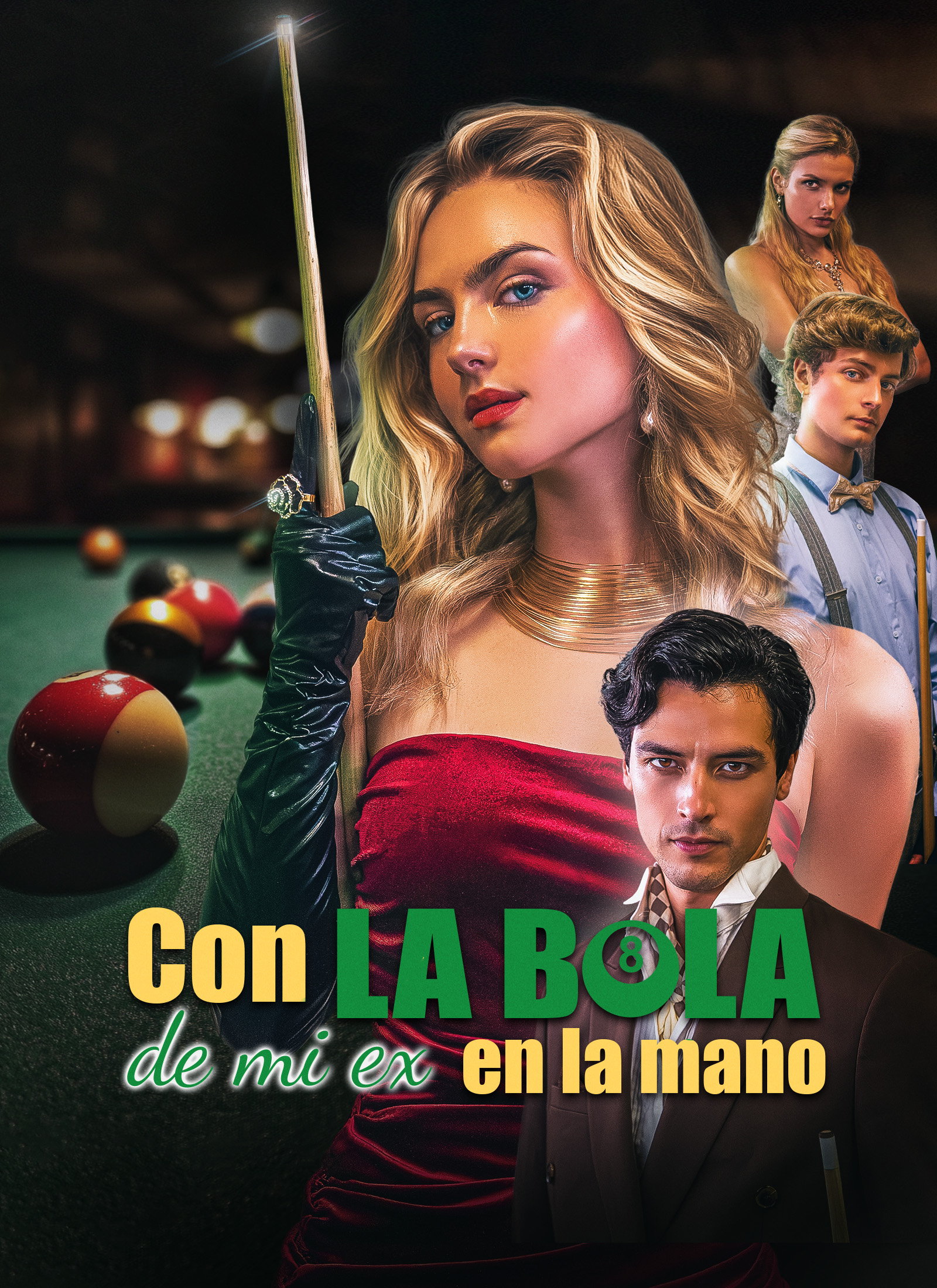 Poster Con la bola de mi ex en la mano