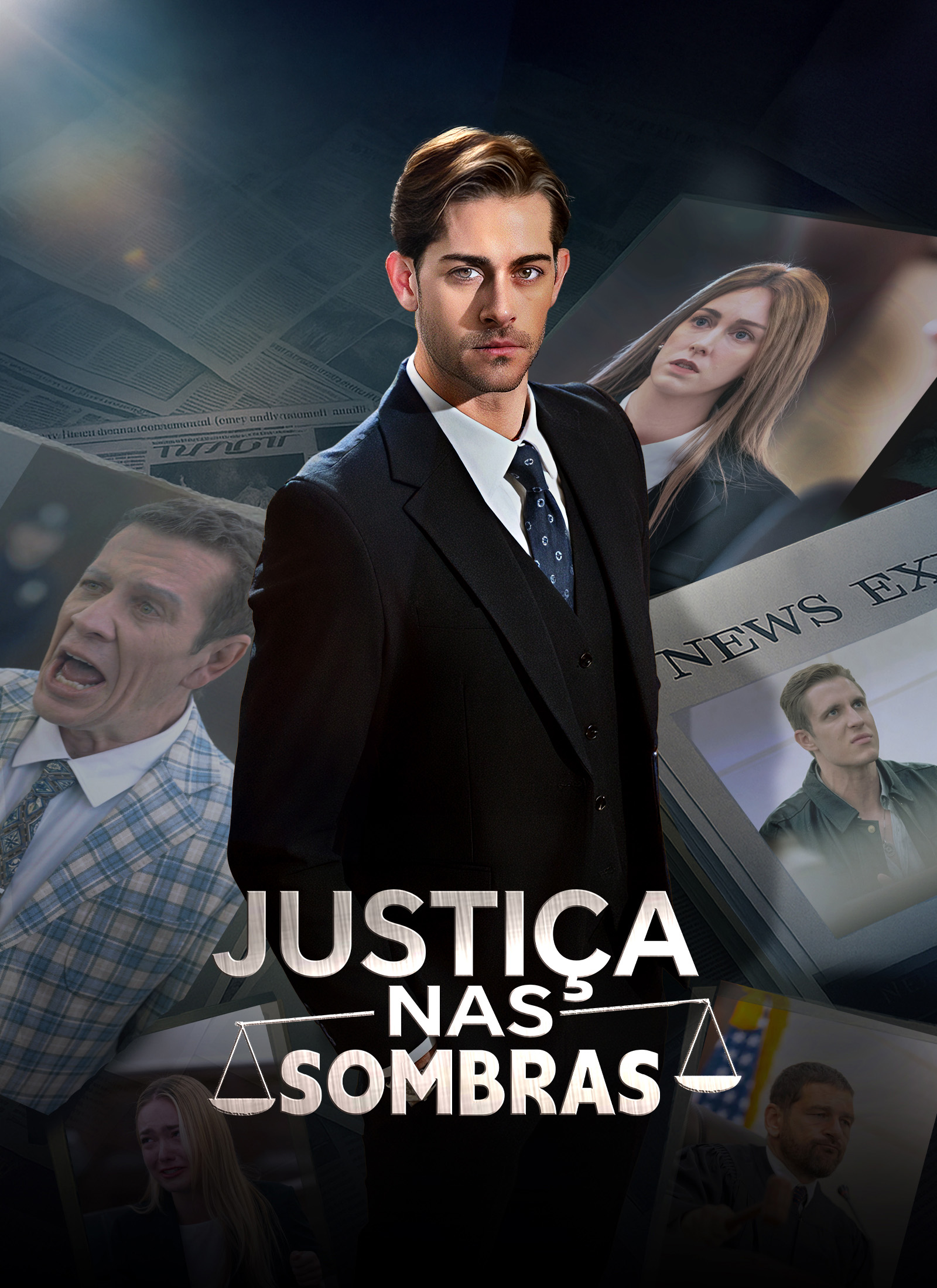 Poster Justiça nas sombras