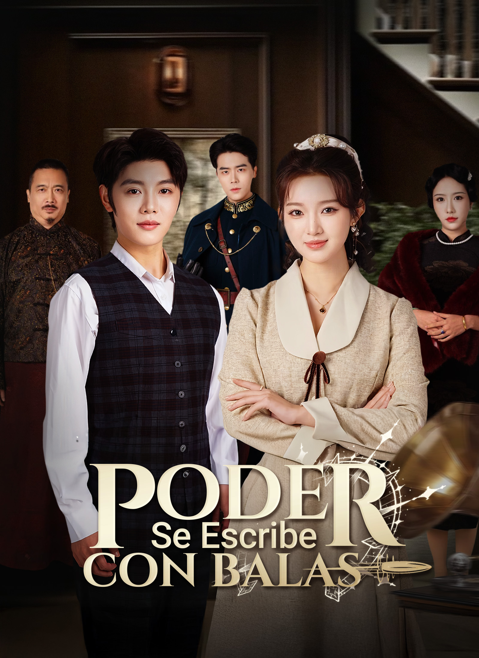 Poster Poder Se Escribe con Balas