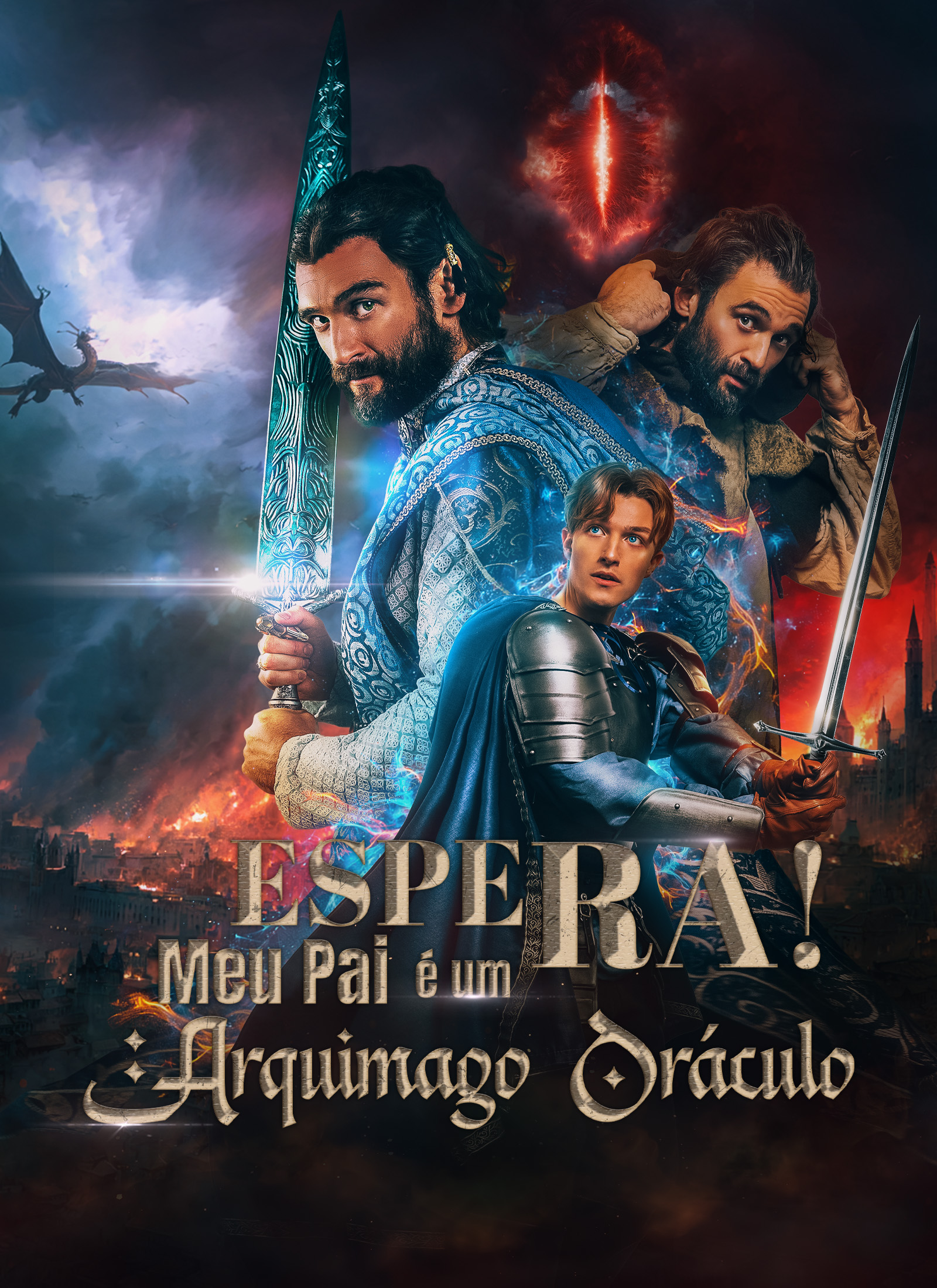 Poster [Dublado]Espere! Meu Pai é um Arquimago Oráculo