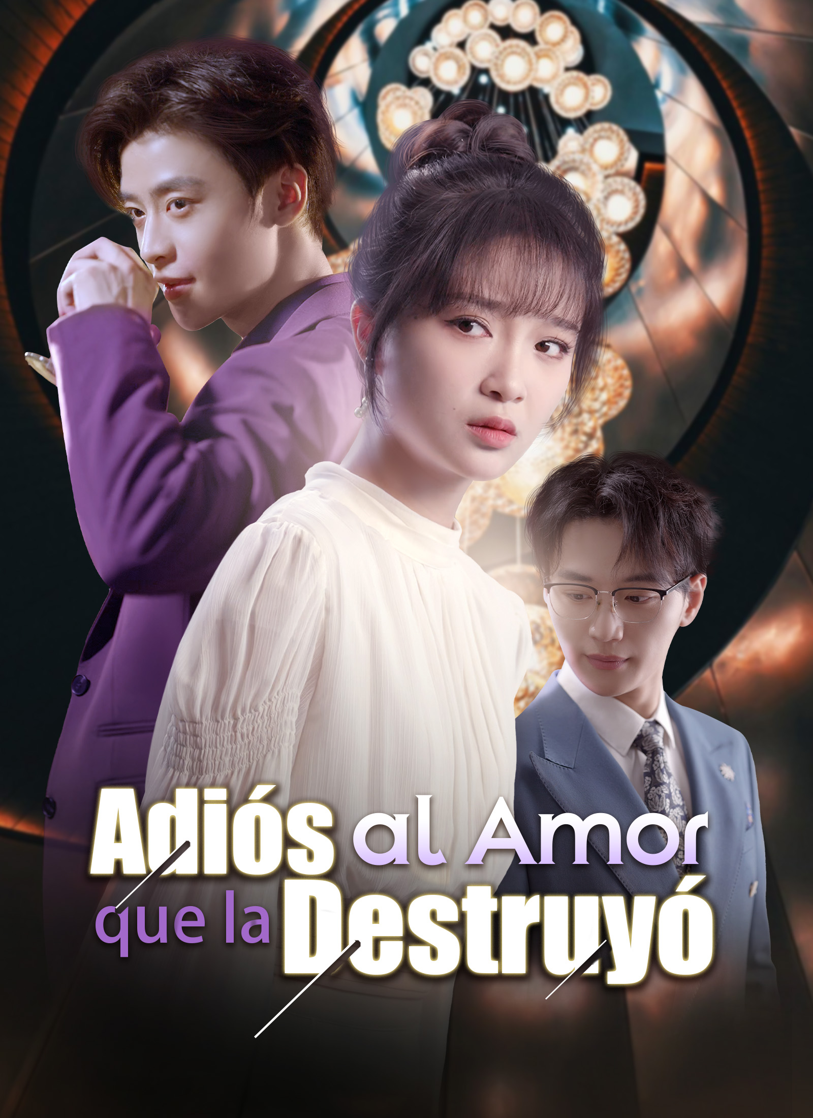 Poster Adiós al amor que la destruyó