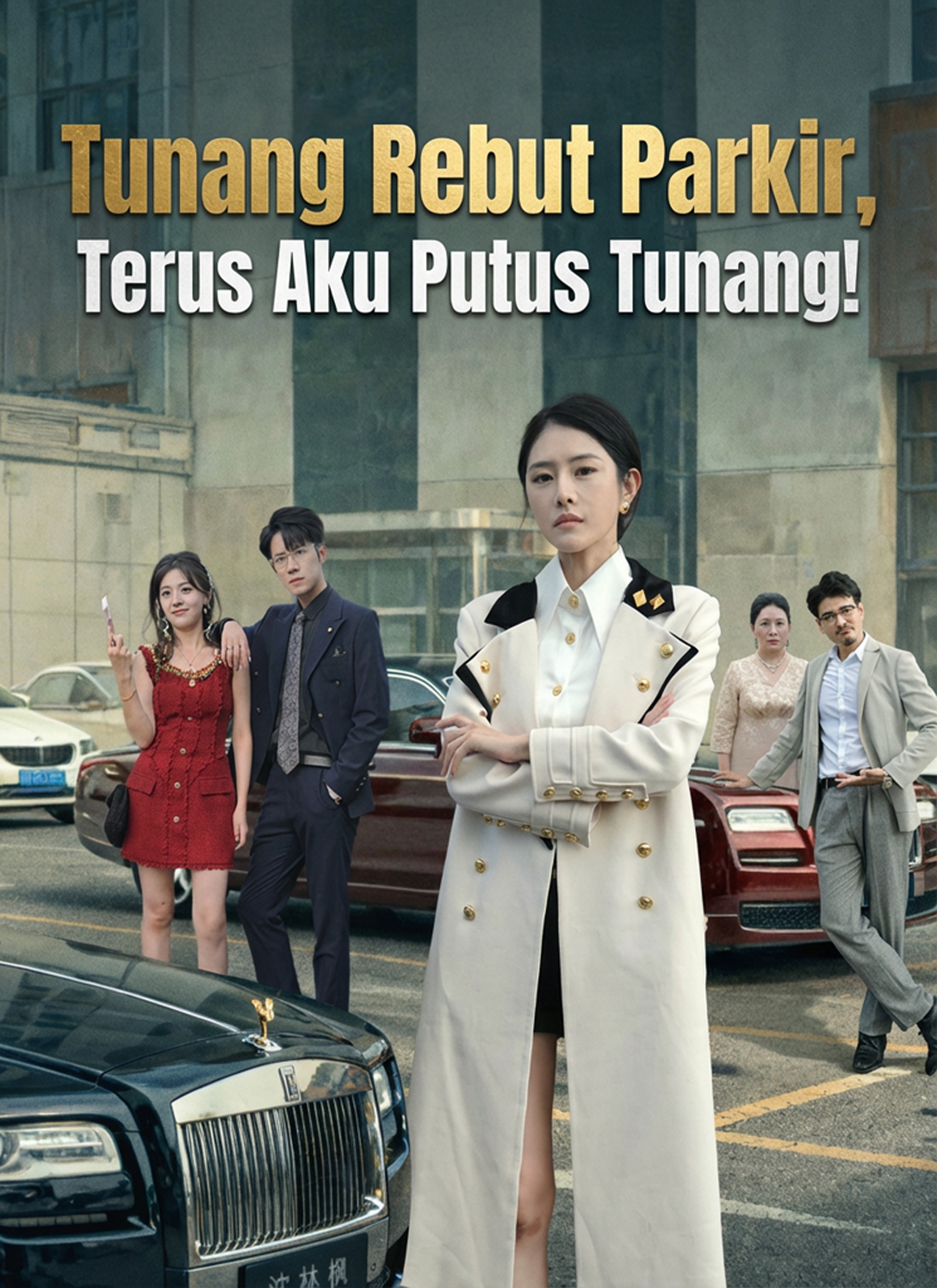 Poster Tunang Rebut Parkir, Terus Aku Putus Tunang!