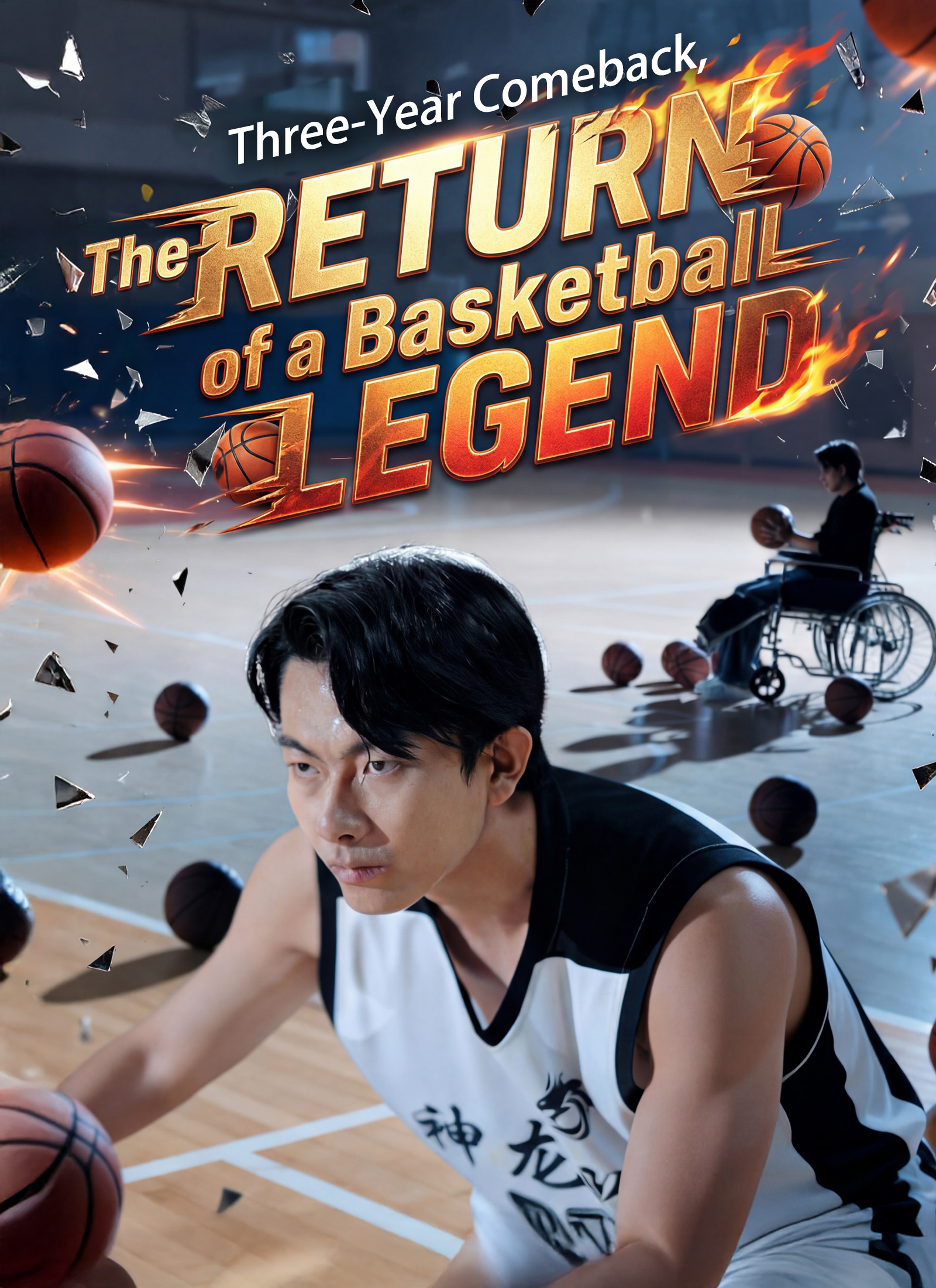 Poster Three-Year Comeback, the Return of a Basketball Legend