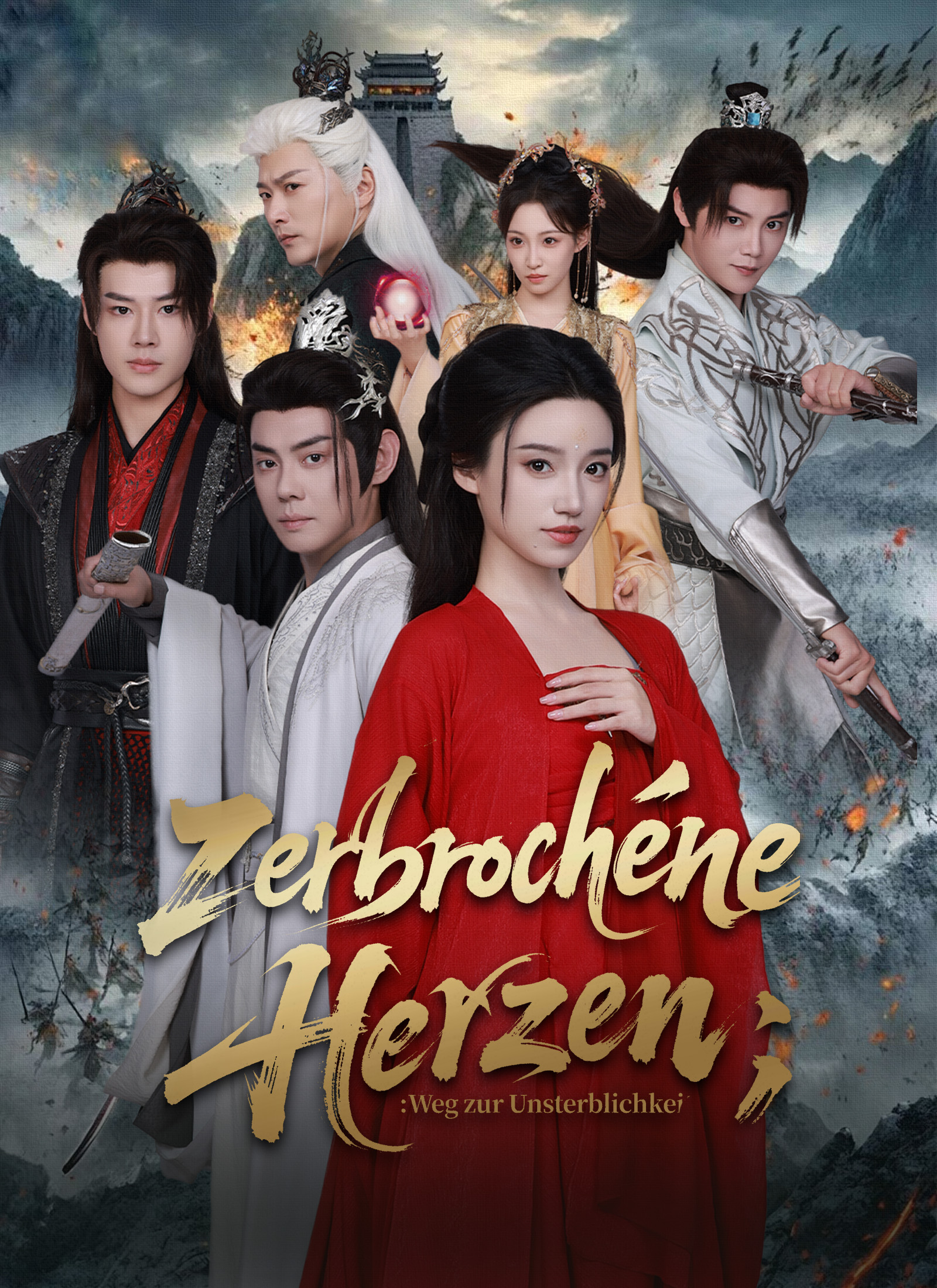 Poster Zerbrochene Herzen: Weg zur Unsterblichkeit