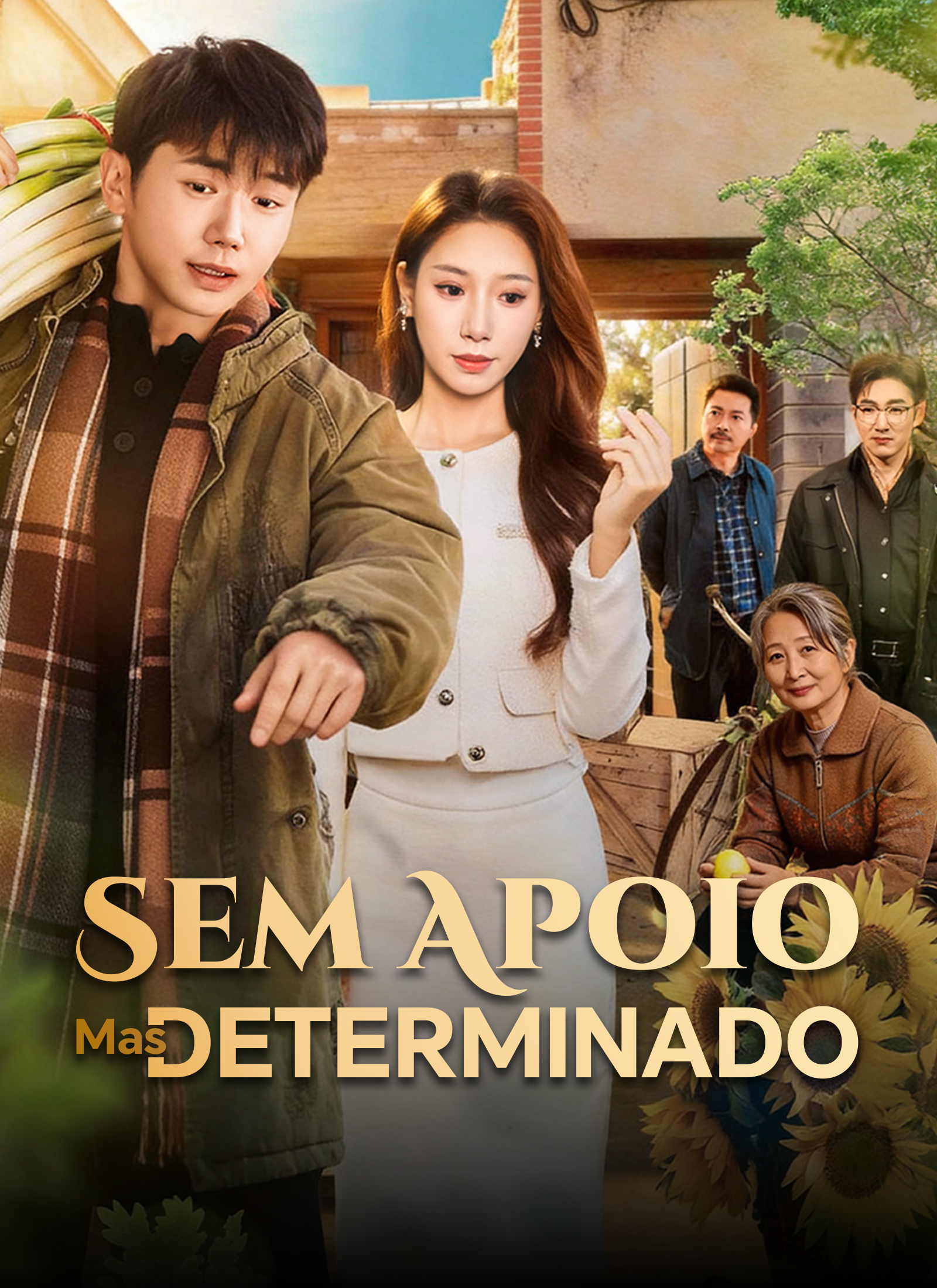 Poster Sem Apoio, Mas Determinado