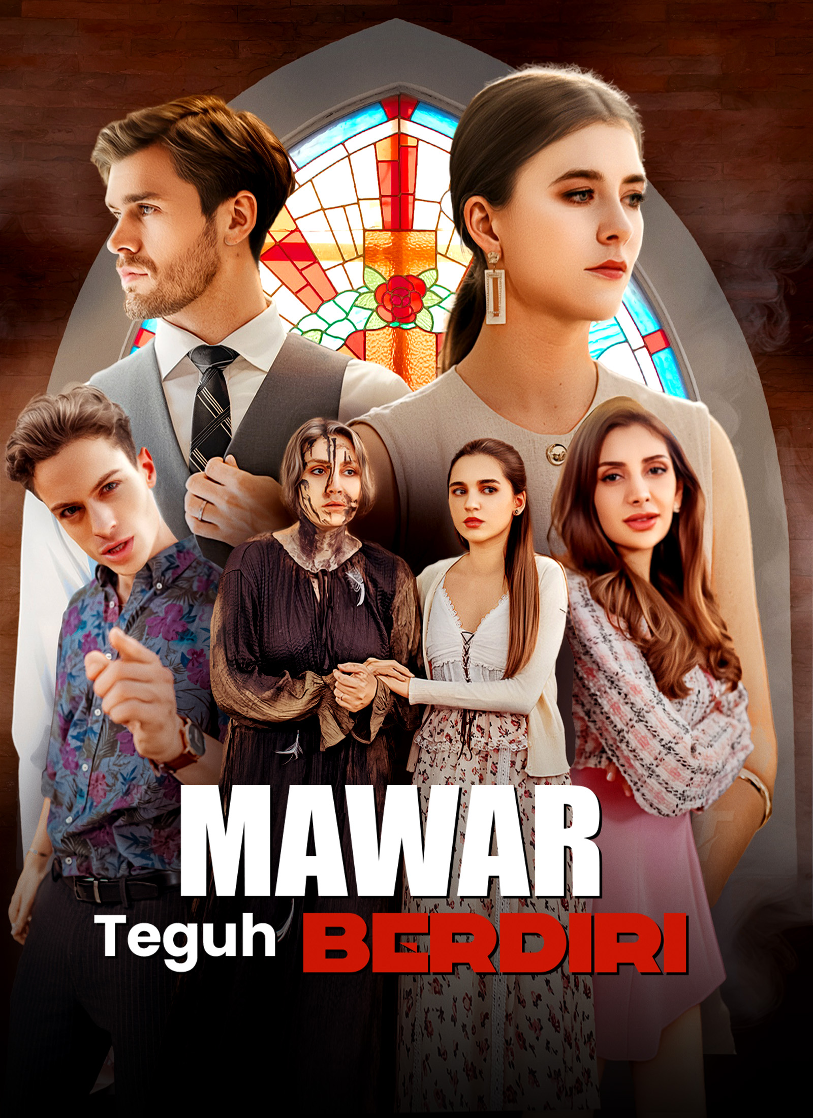 Poster Mawar Teguh Berdiri