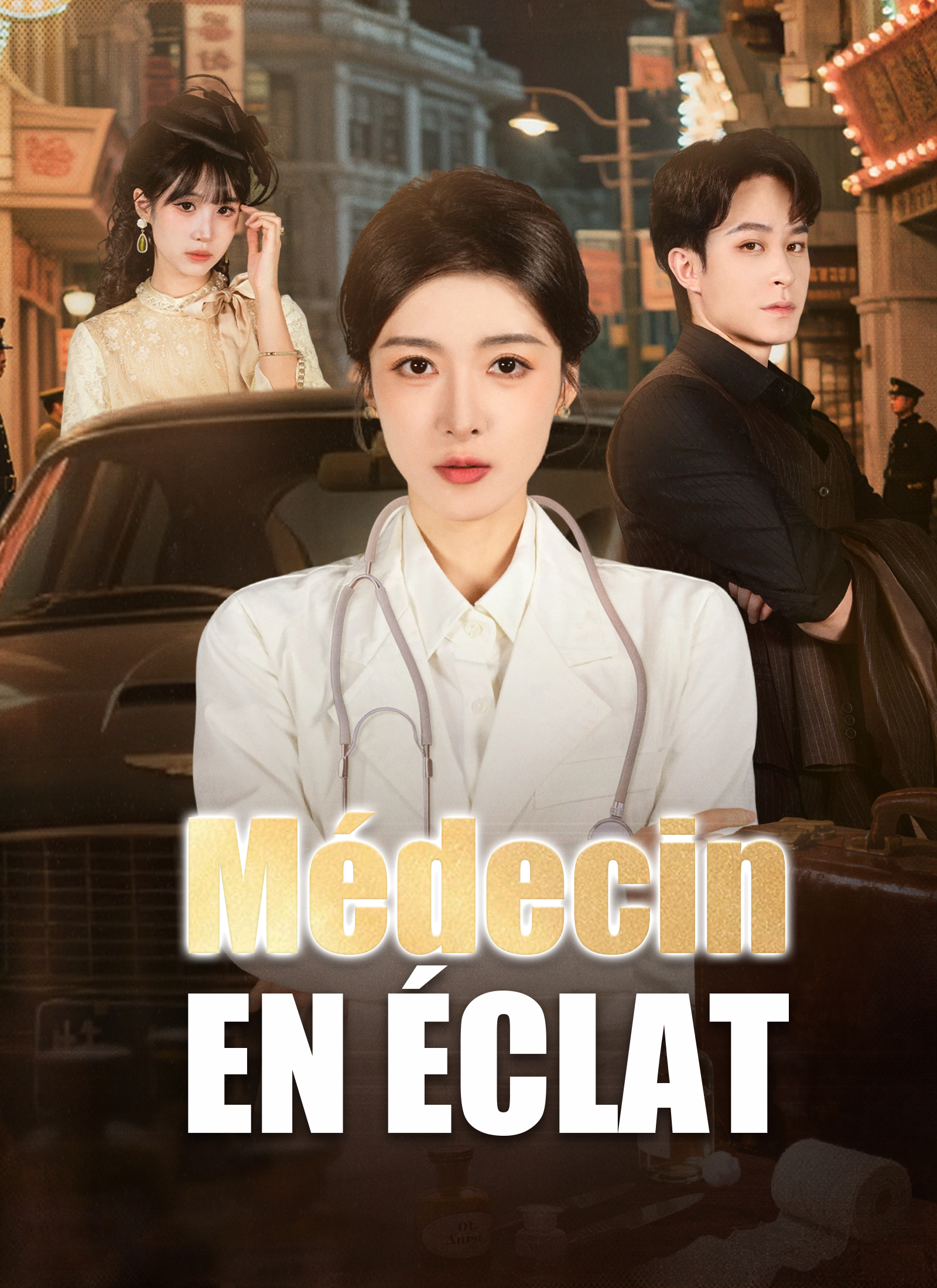 Poster Médecin en Éclat