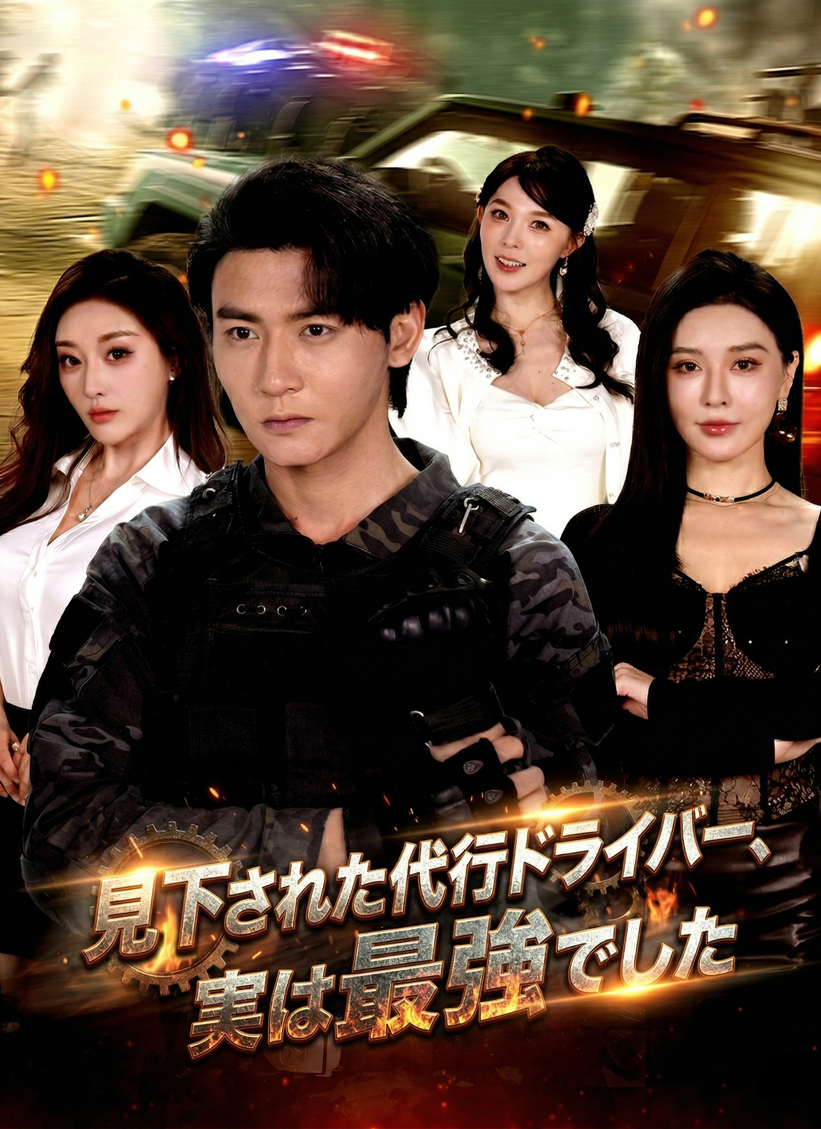 Poster 見下された代行ドライバー、実は最強でした