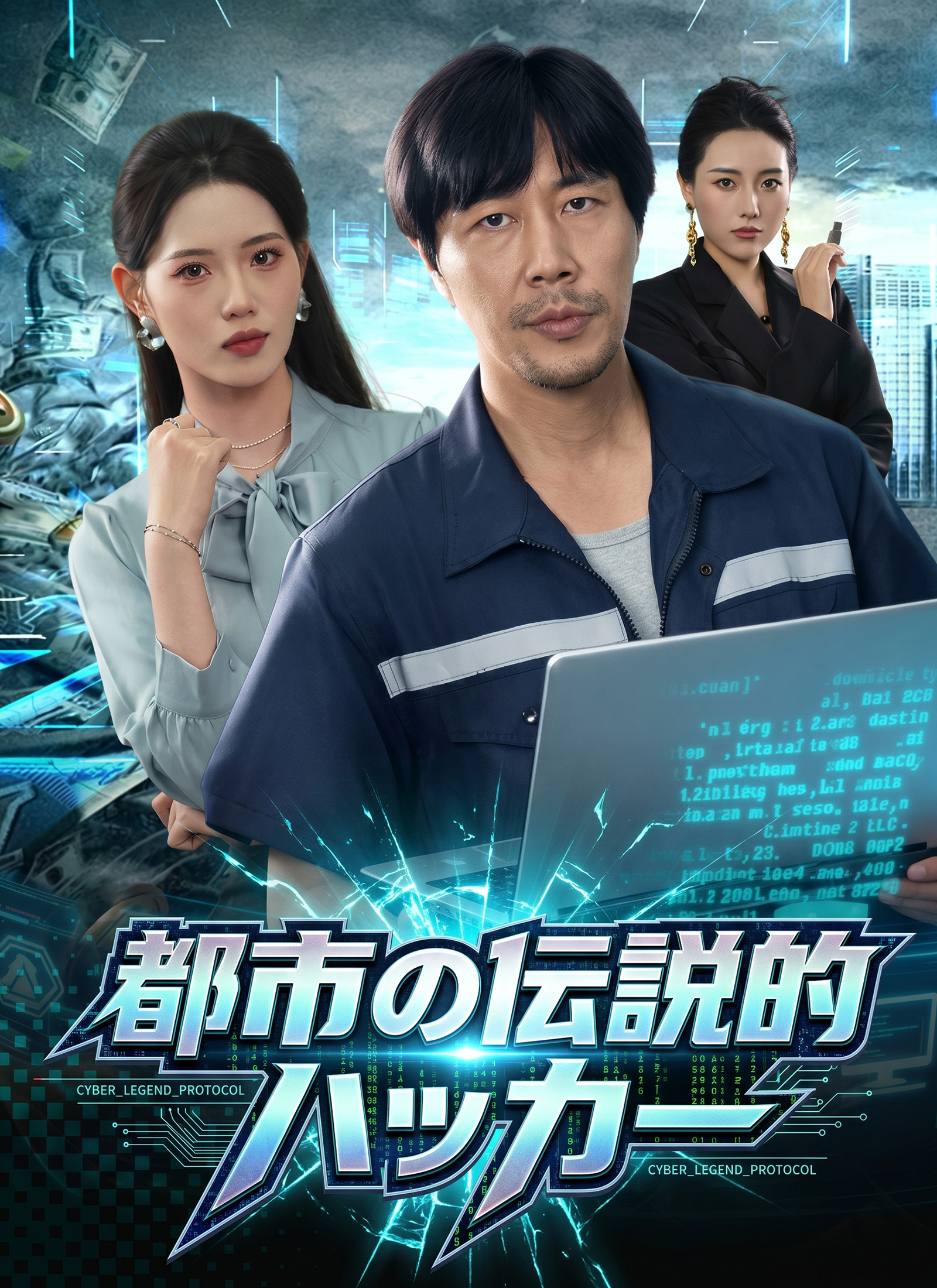 Poster 都市の伝説的ハッカー