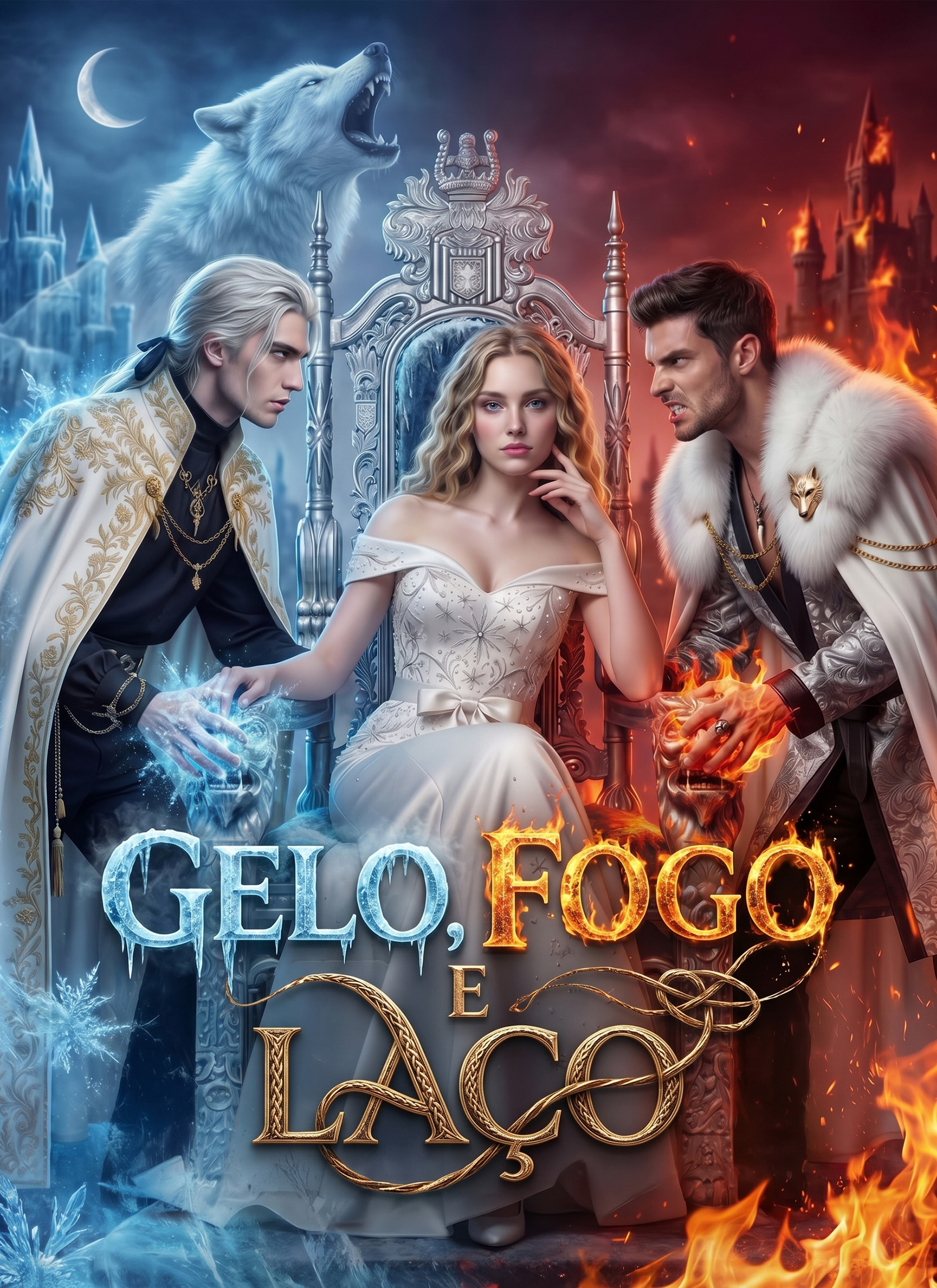 Poster Gelo, Fogo e Laço