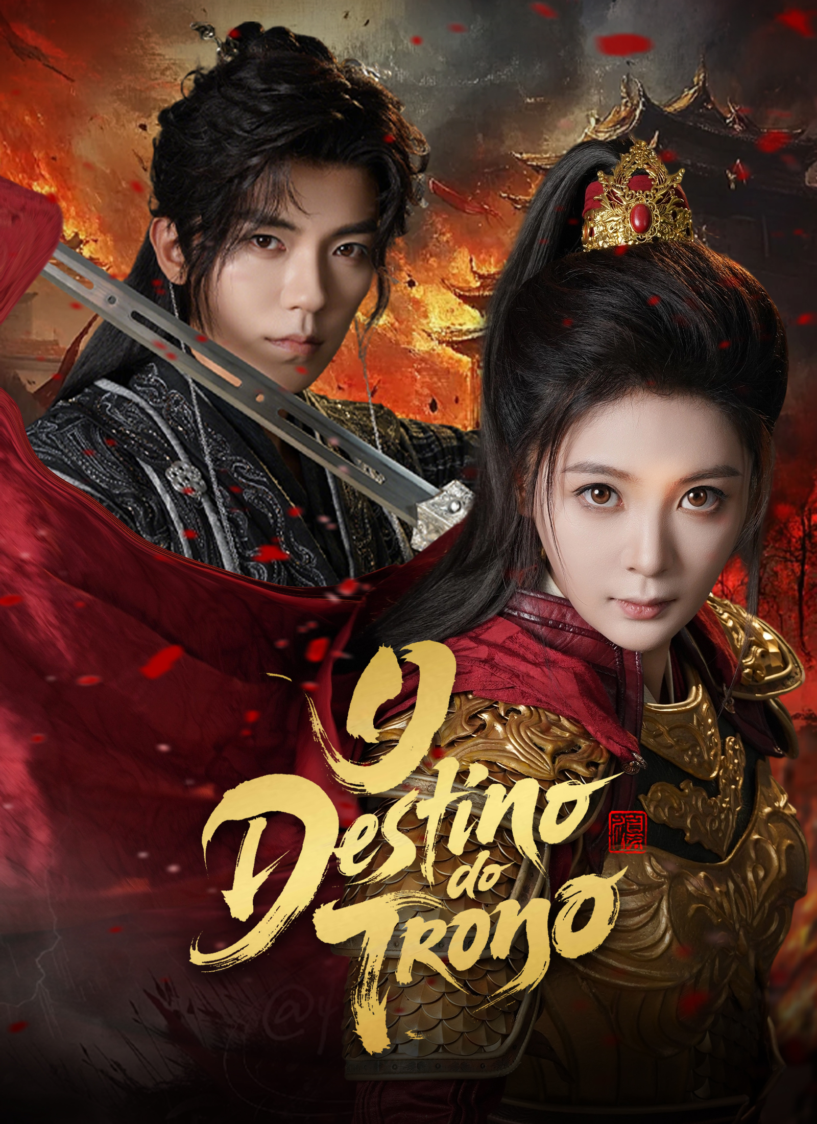 Poster [Dublado]O Destino do Trono