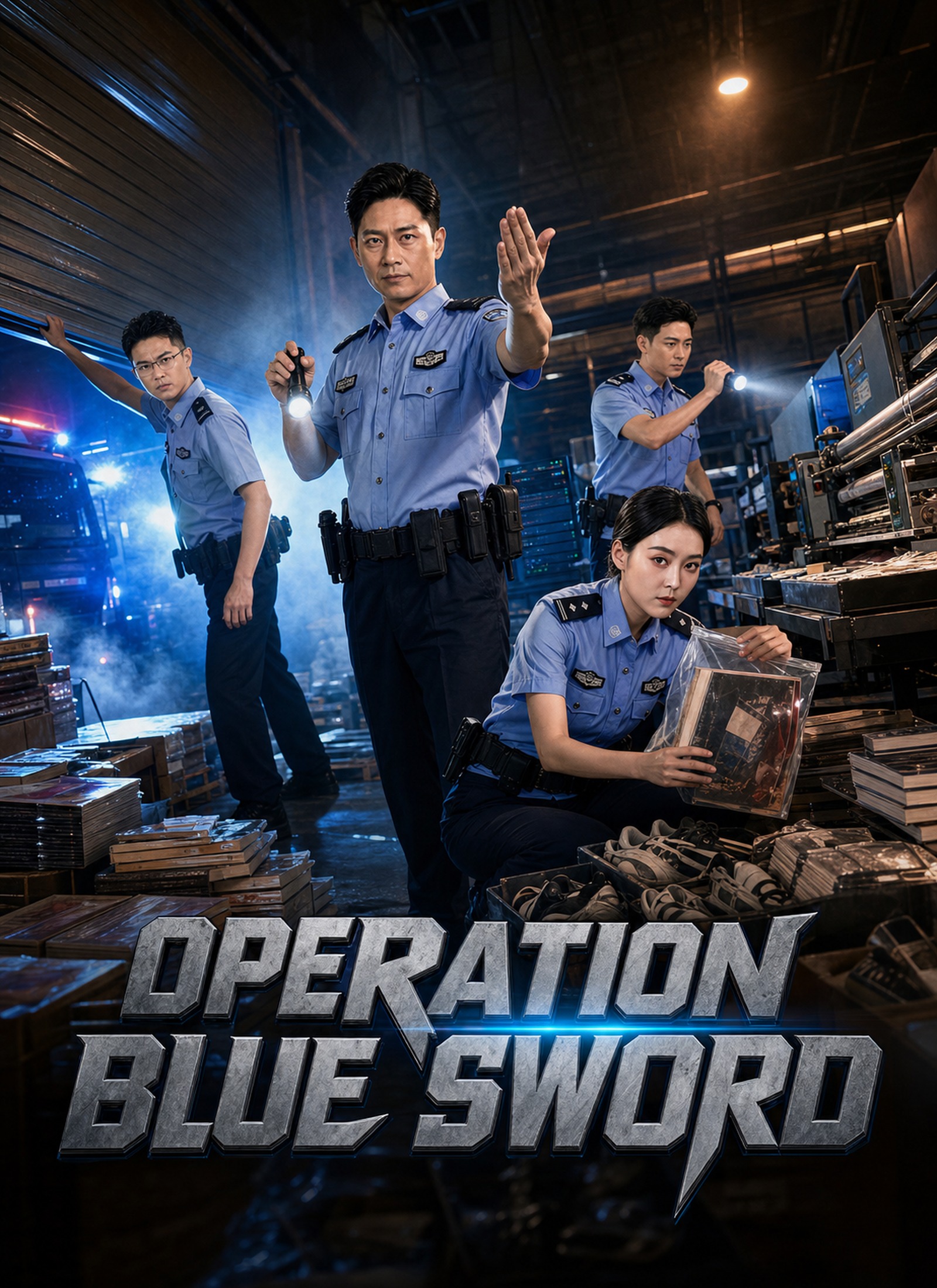 Poster Operation Blue Sword