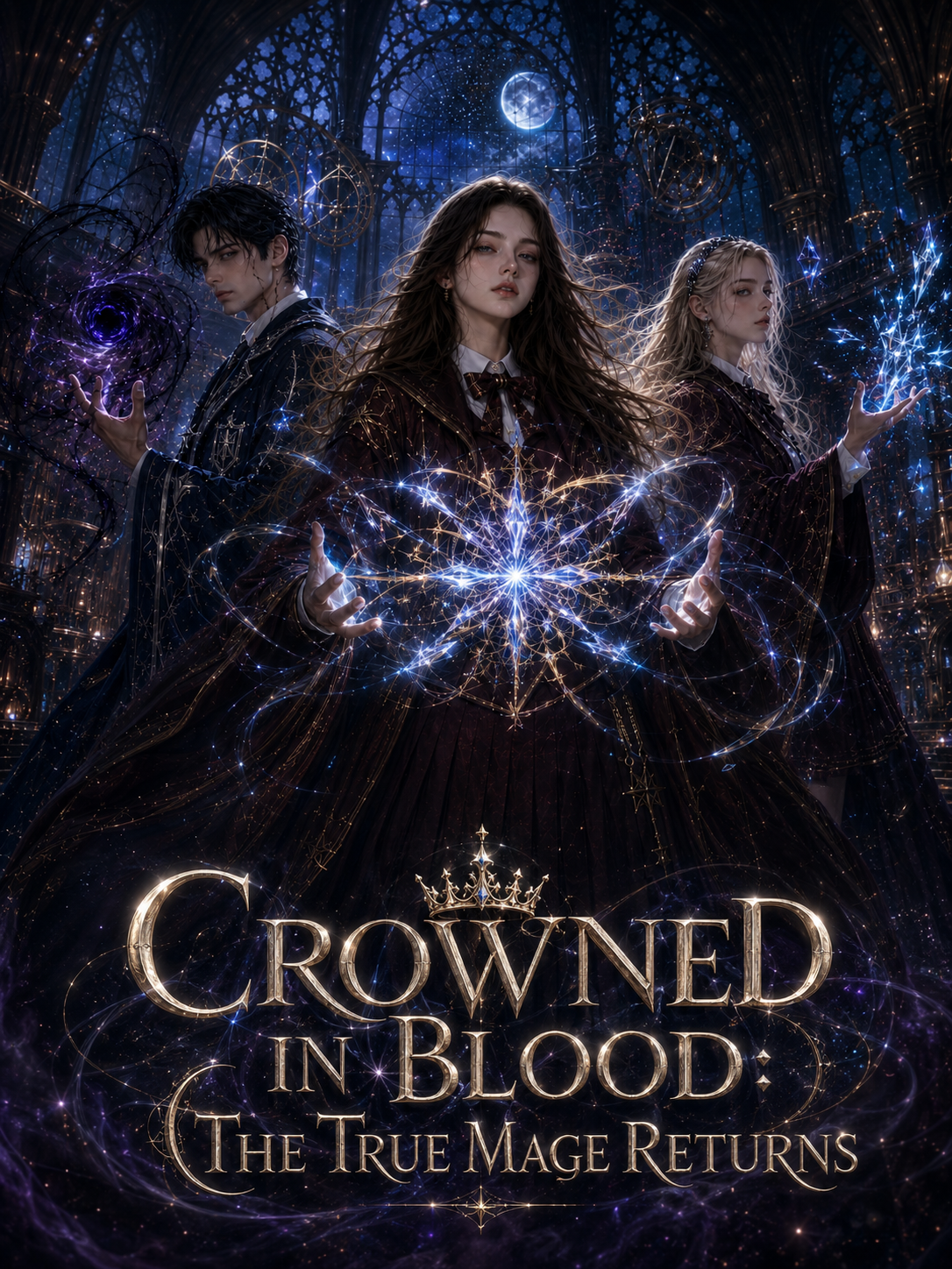 Poster Crowned in Blood: The True Mage Returns