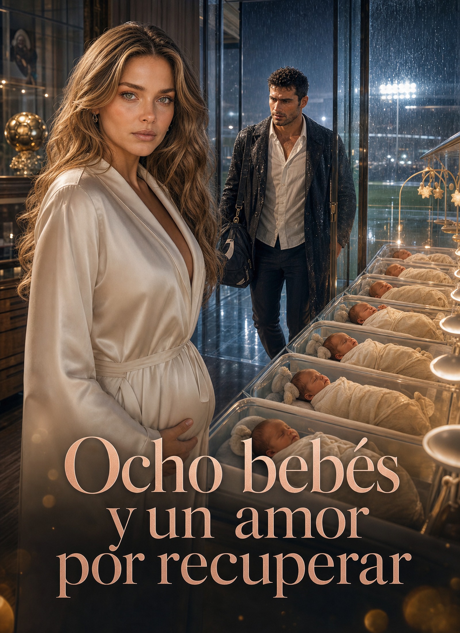 Poster Ocho bebés y un amor por recuperar