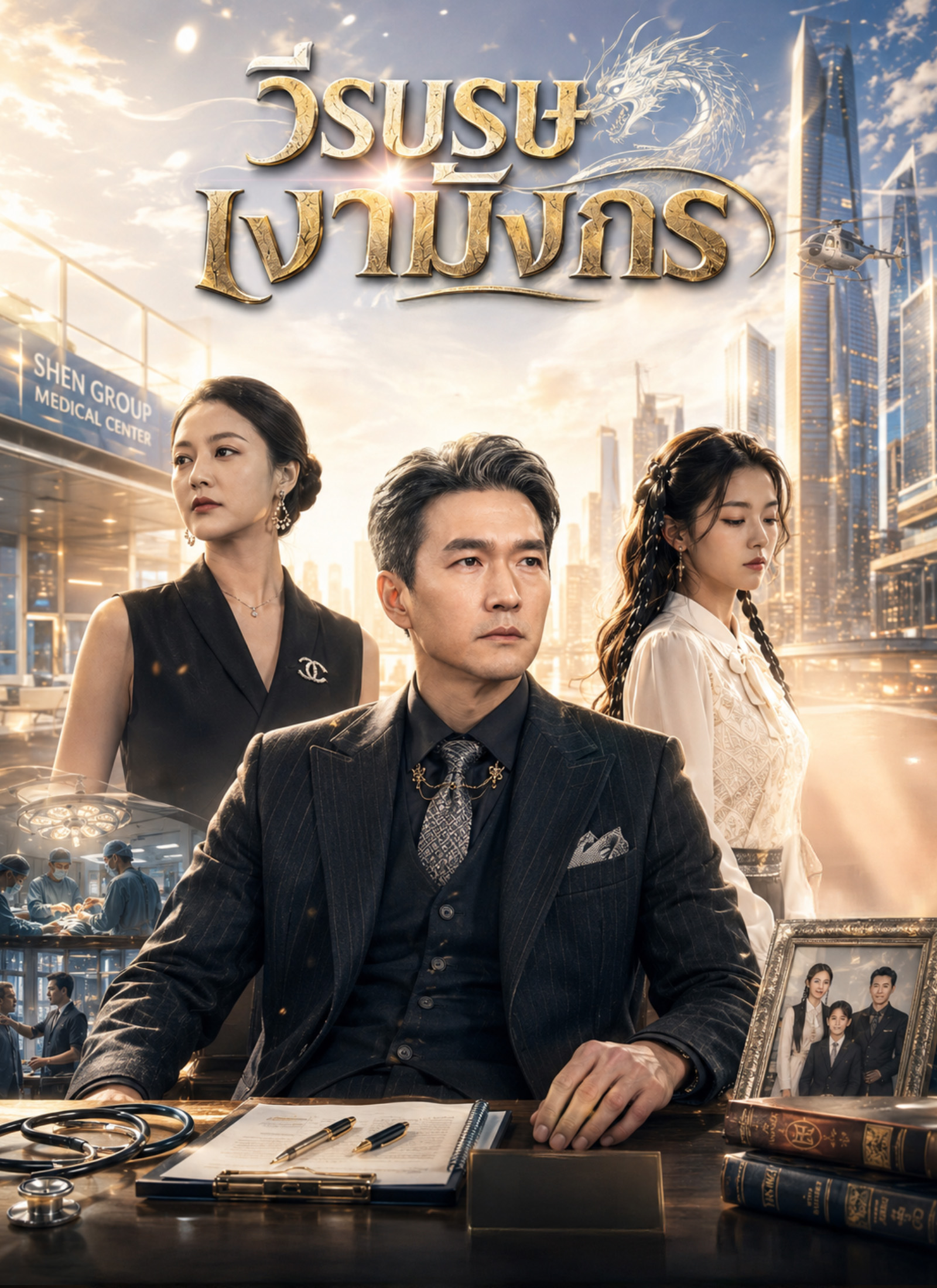 Poster วีรบุรุษเงามังกร