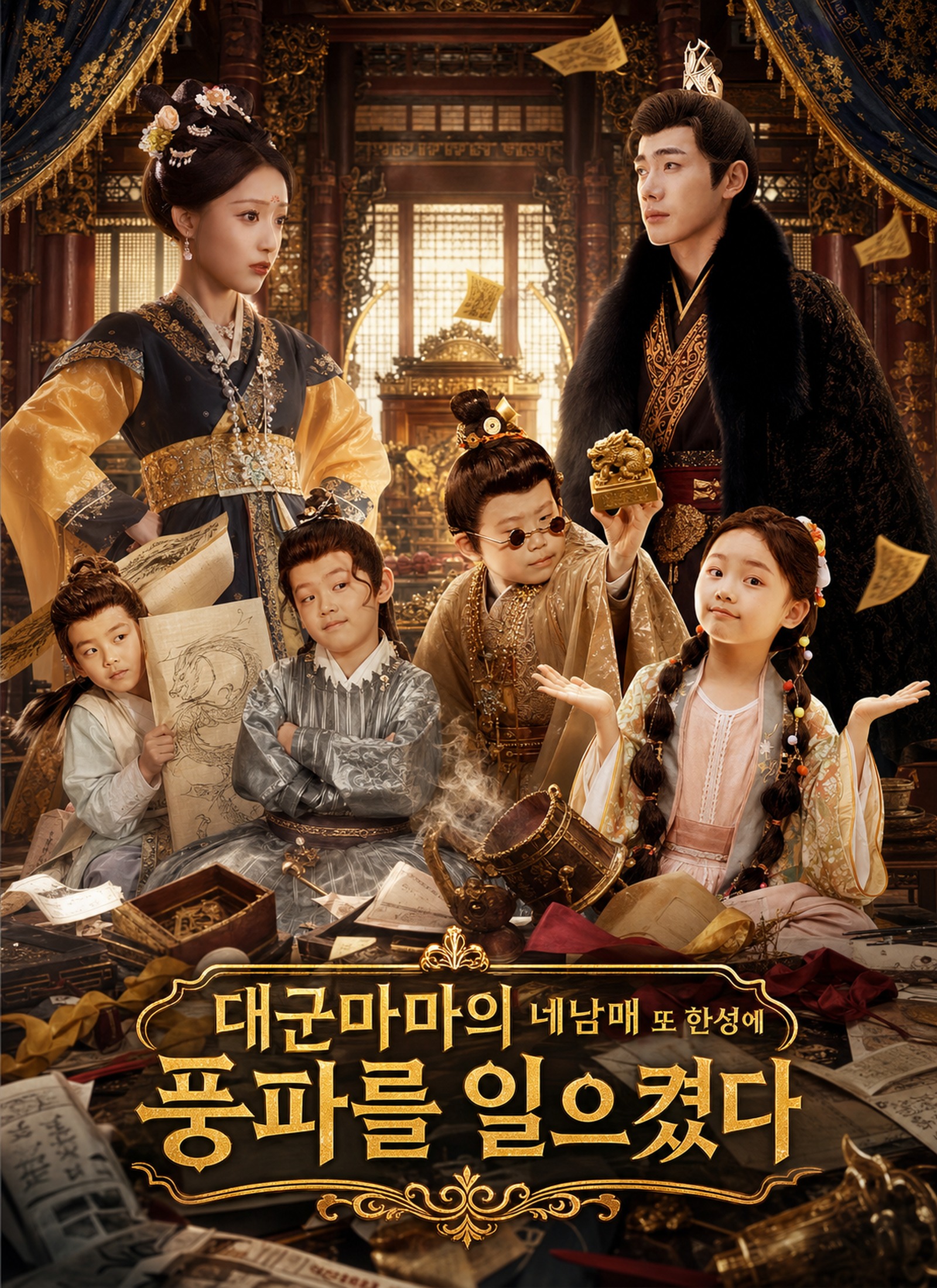 Poster 대군마마의 네남매 또 한성에 풍파를 일으켰다