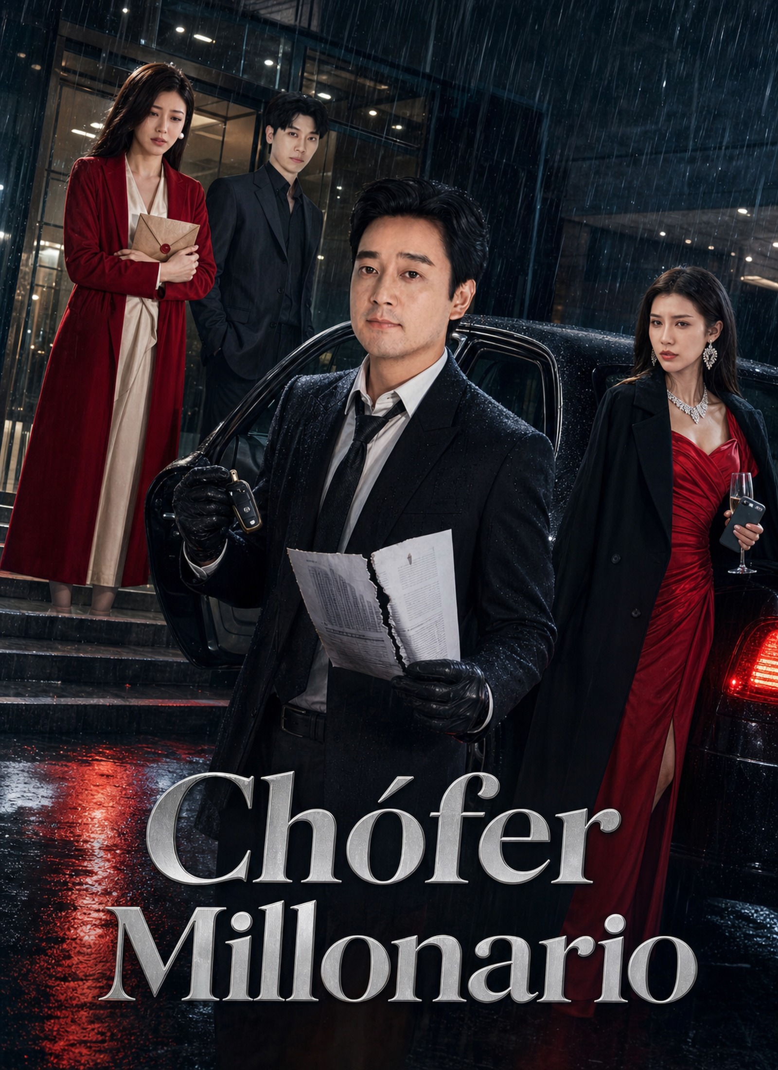 Poster [Doblado] Chófer Millonario