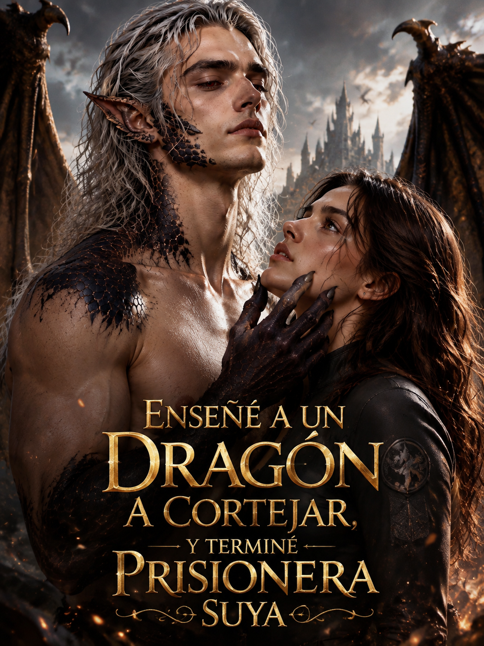 Poster Enseñé a un Dragón a Cortejar, y Terminé Prisionera Suya