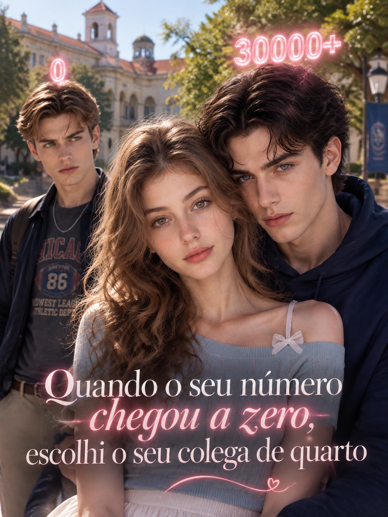 Poster Quando o seu número chegou a zero, escolhi o seu colega de quarto