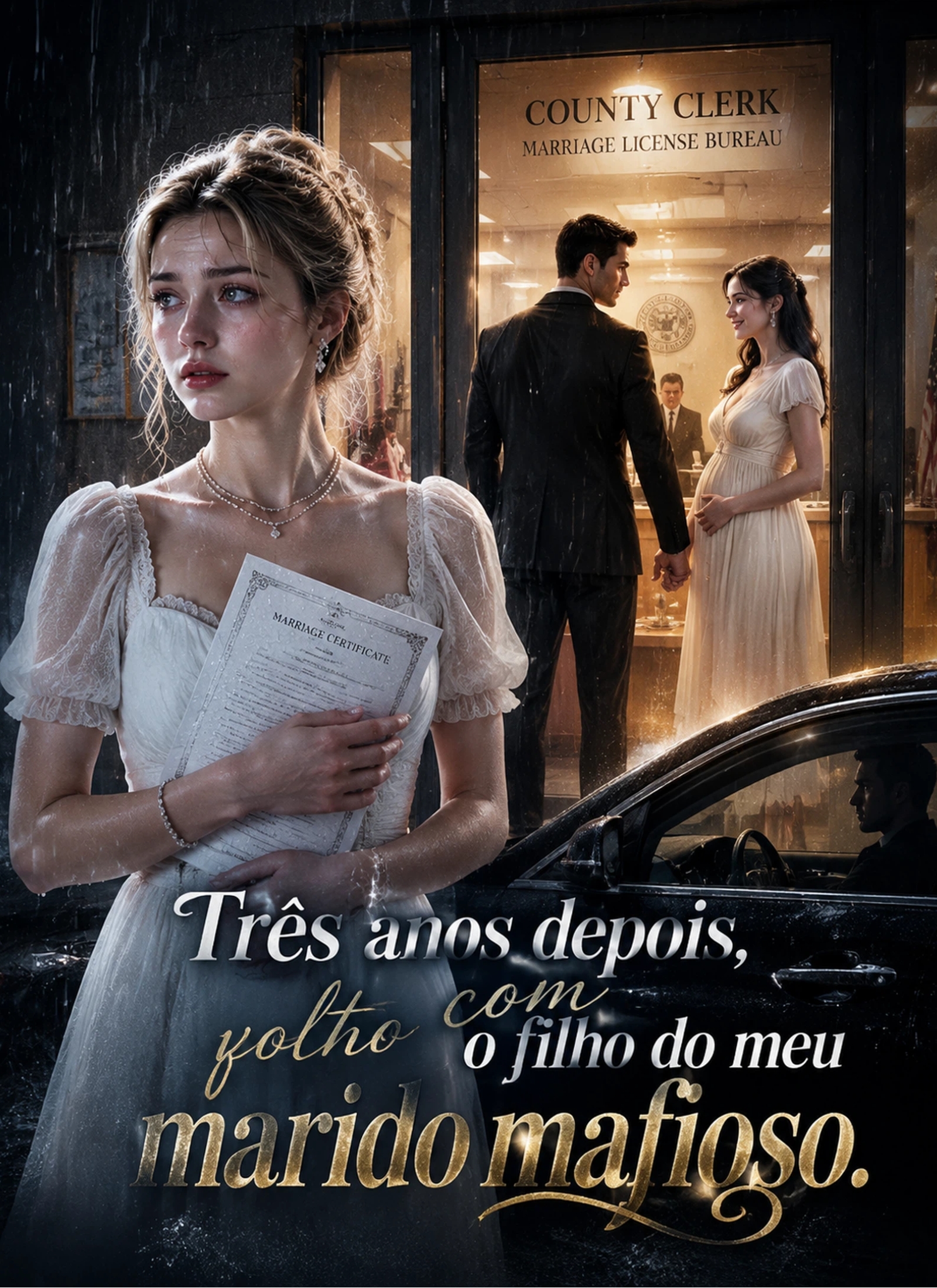 Poster Três anos depois, volto com o filho do meu marido mafioso.