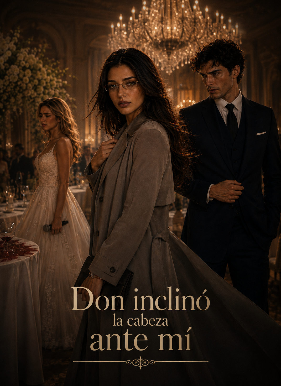 Poster Don inclinou a cabeça em minha direção