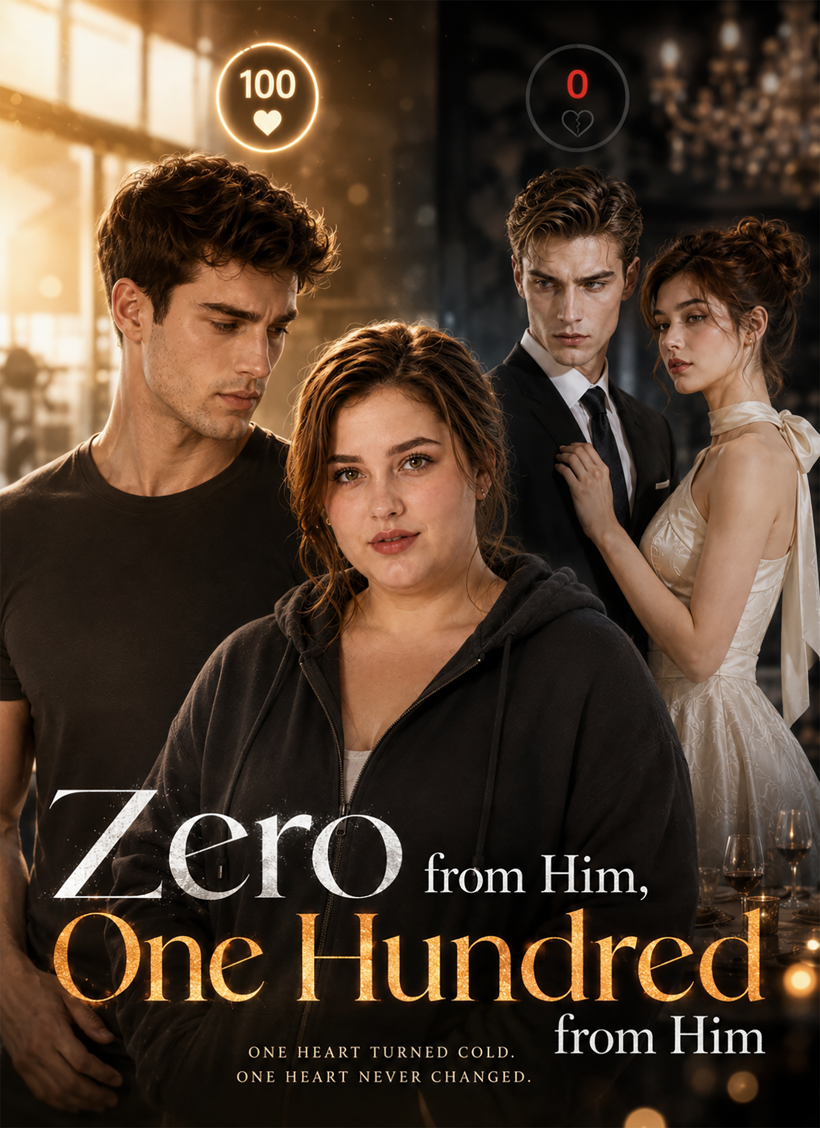 Poster Zero from Him, One Hundred from Him