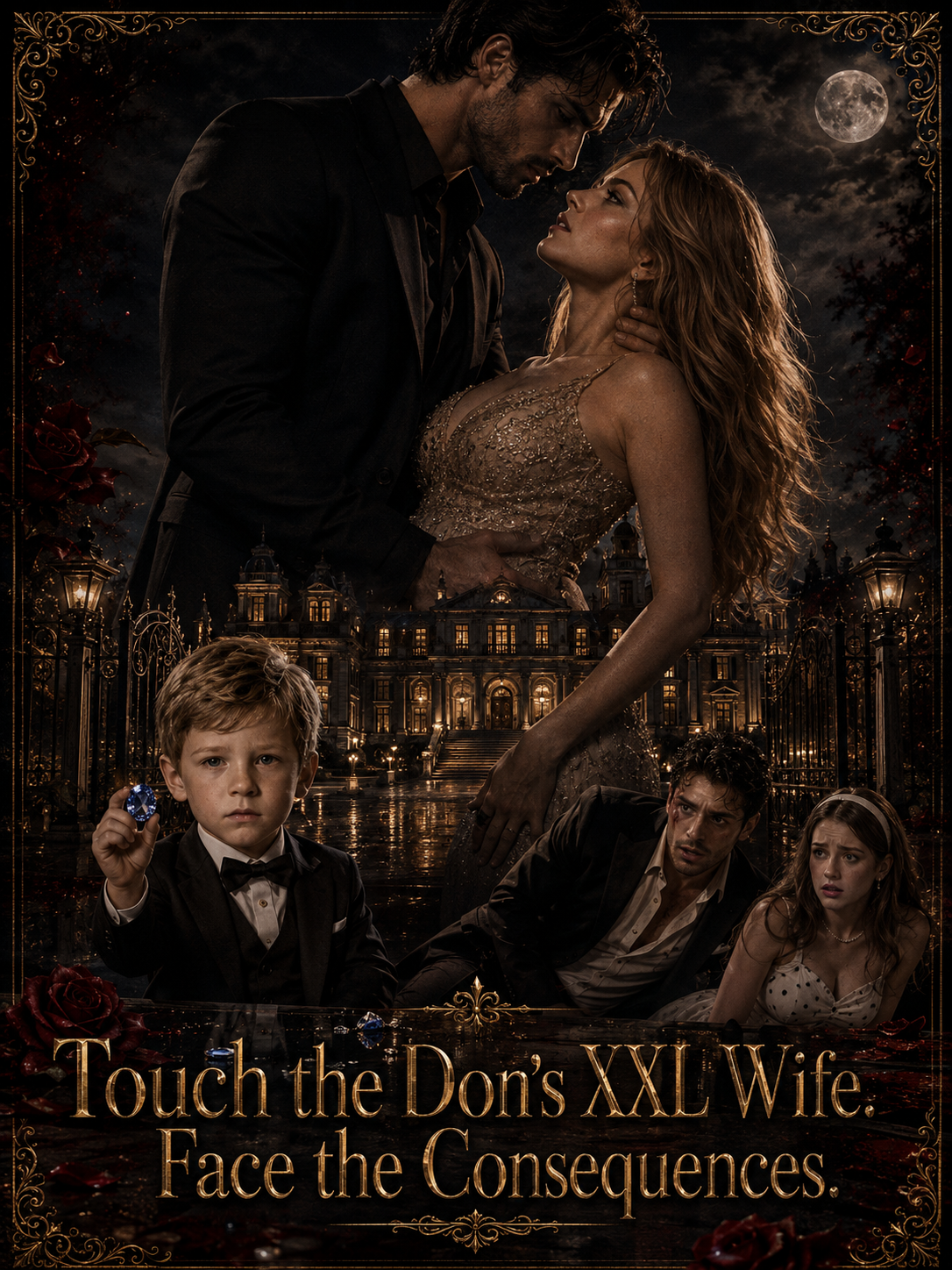 Poster Touch the Don’s XXL Wife. Face the Consequences.