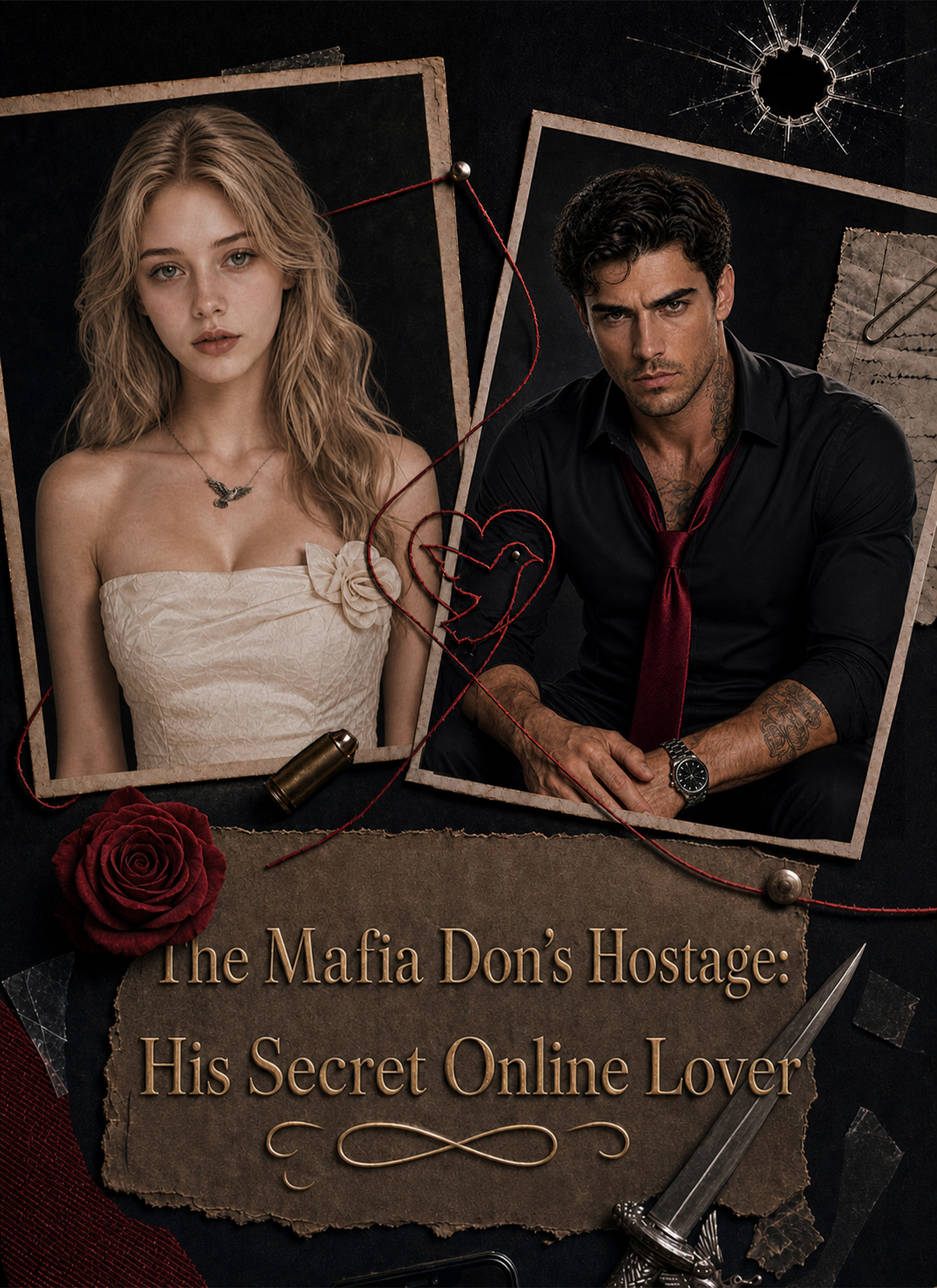 Poster The Mafia Don’s Hostage: His Secret Online Lover