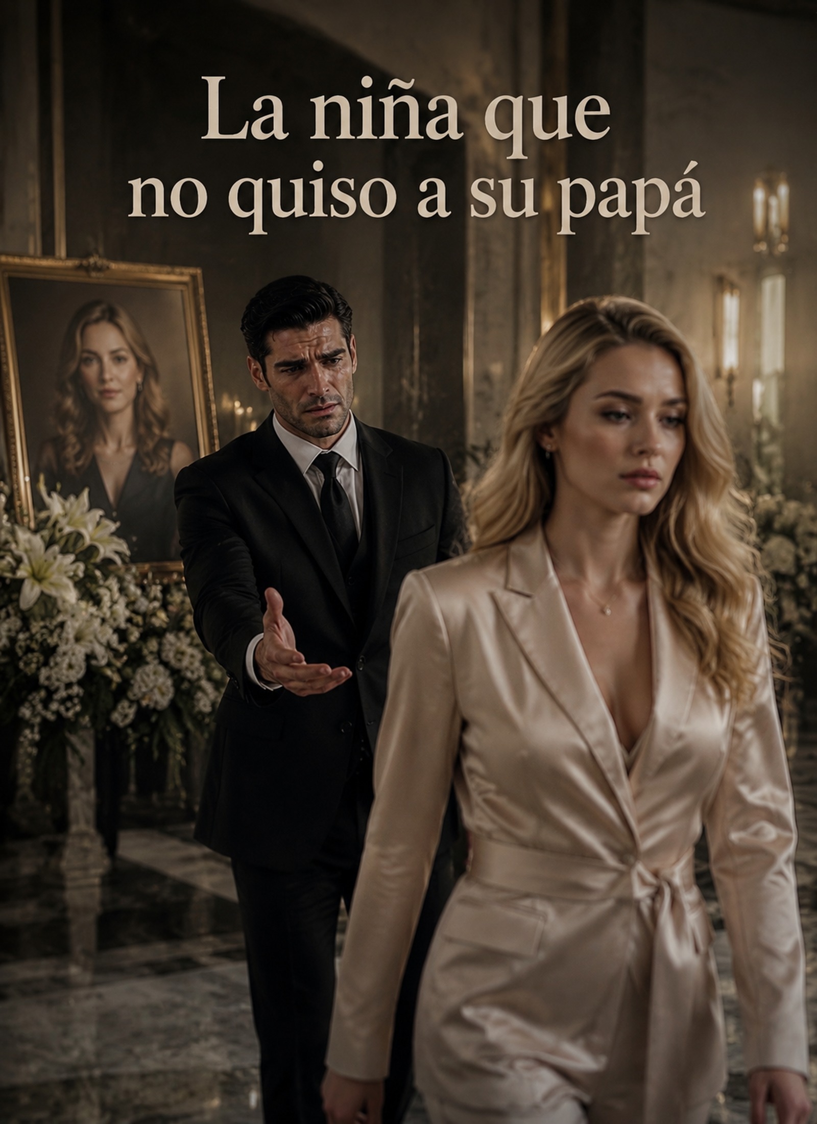 Poster La niña que no quiso a su papá