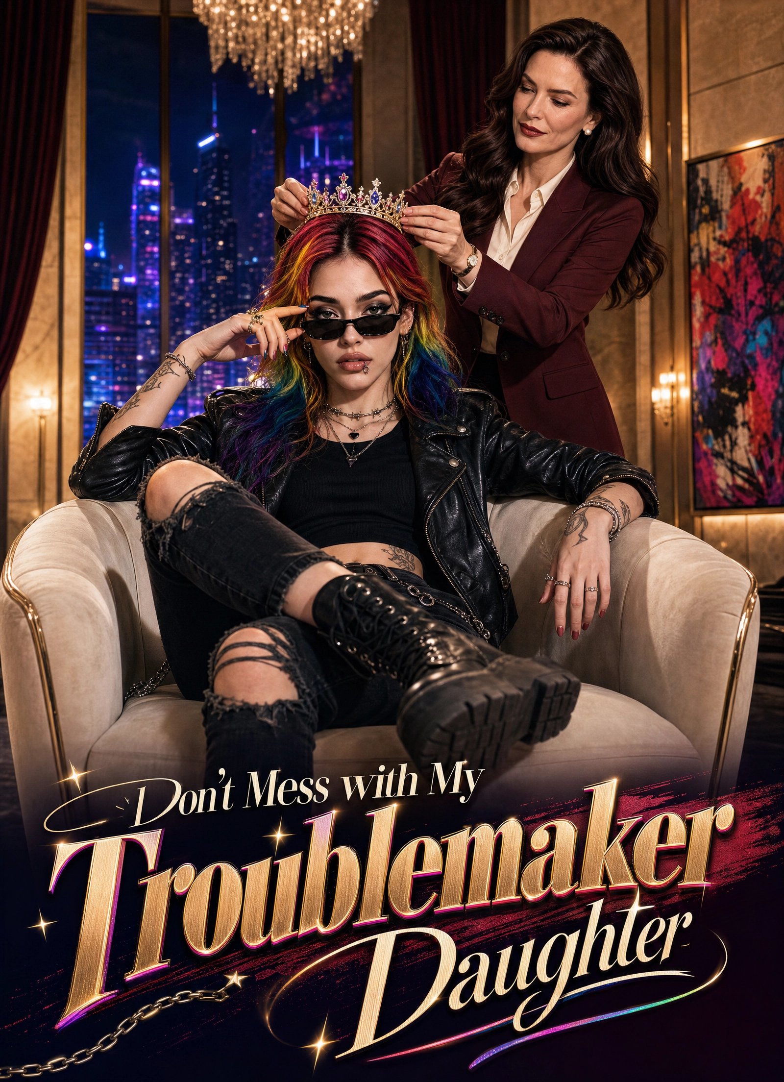 Poster Don’t Mess with My Troublemaker Daughter