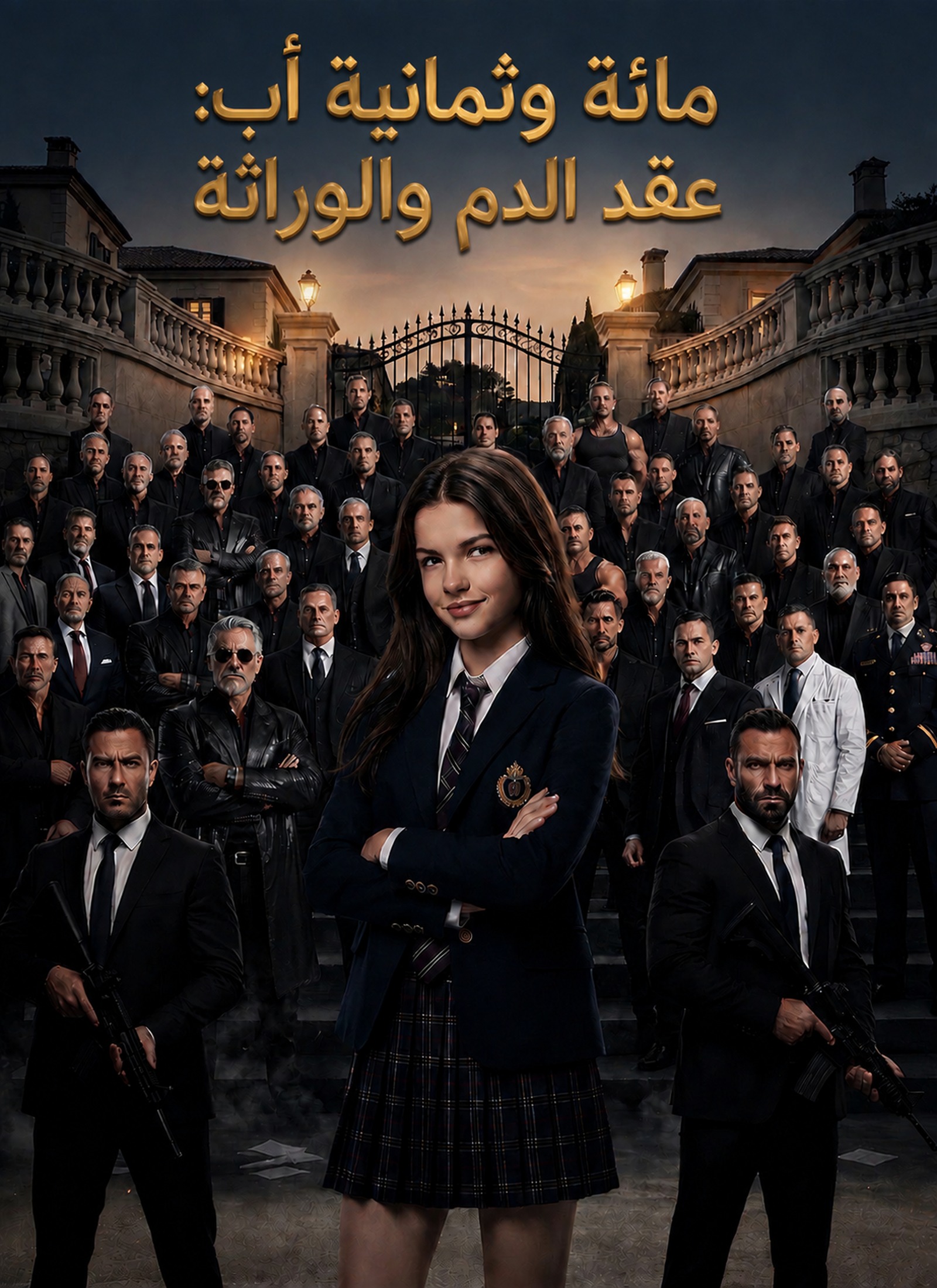 Poster مائة وثمانية أب: عقد الدم والوراثة