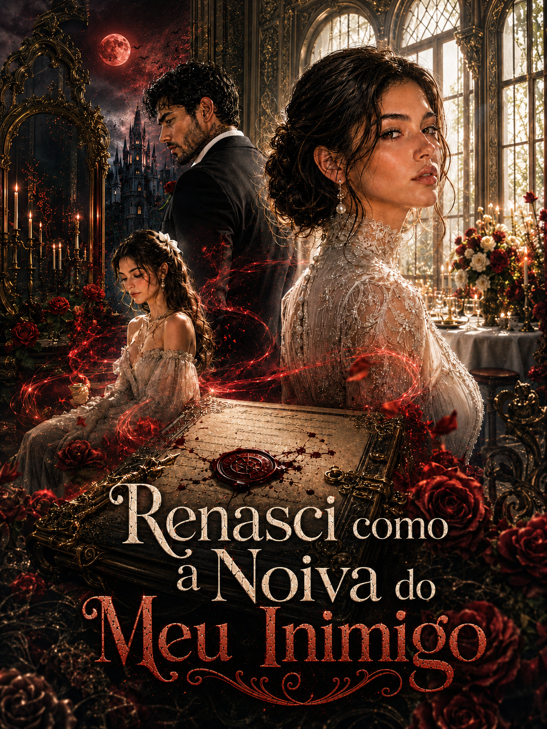 Poster Renasci como a Noiva do Meu Inimigo