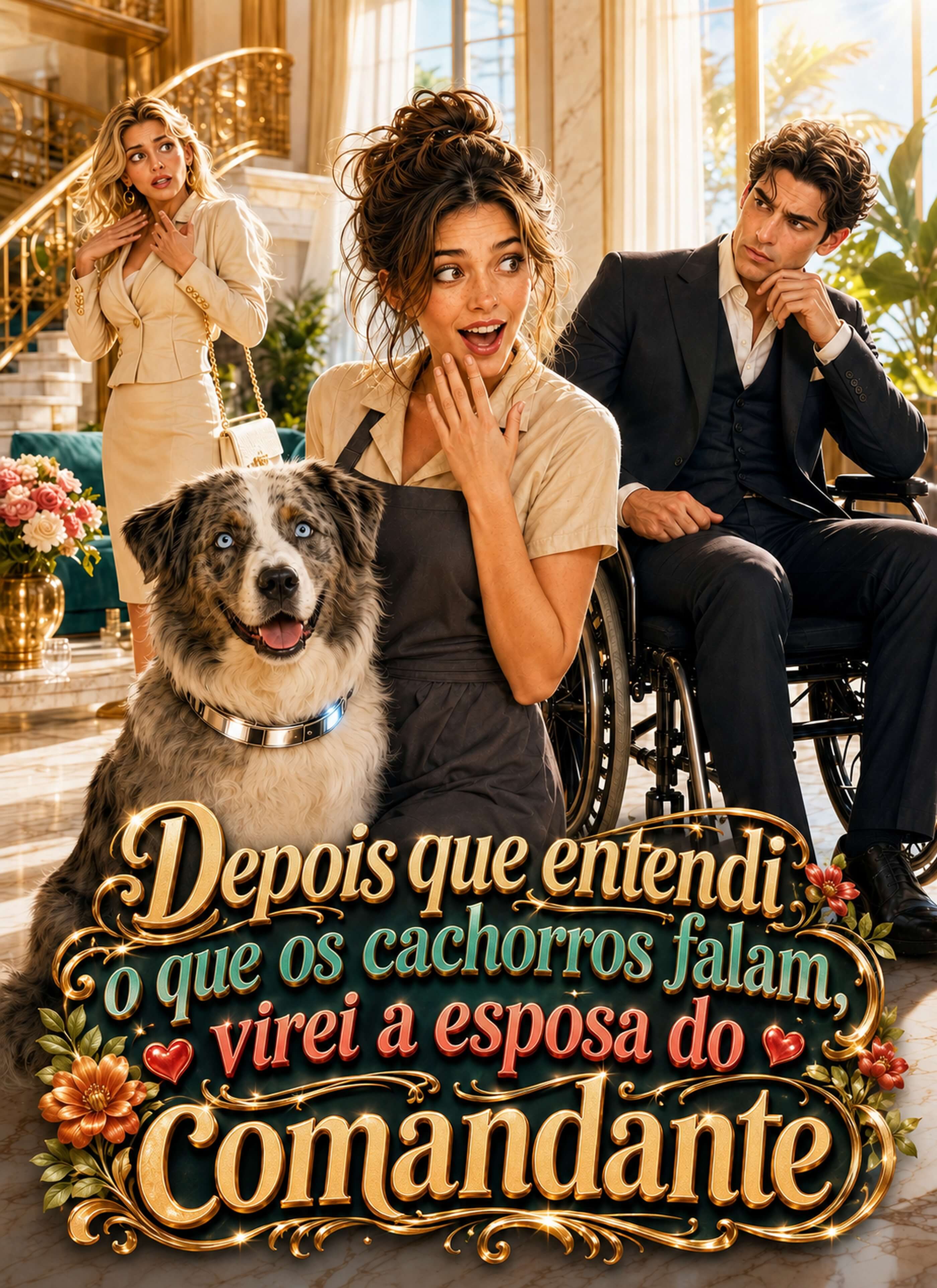 Poster Depois que entendi o que os cachorros falam, virei a esposa do comandante