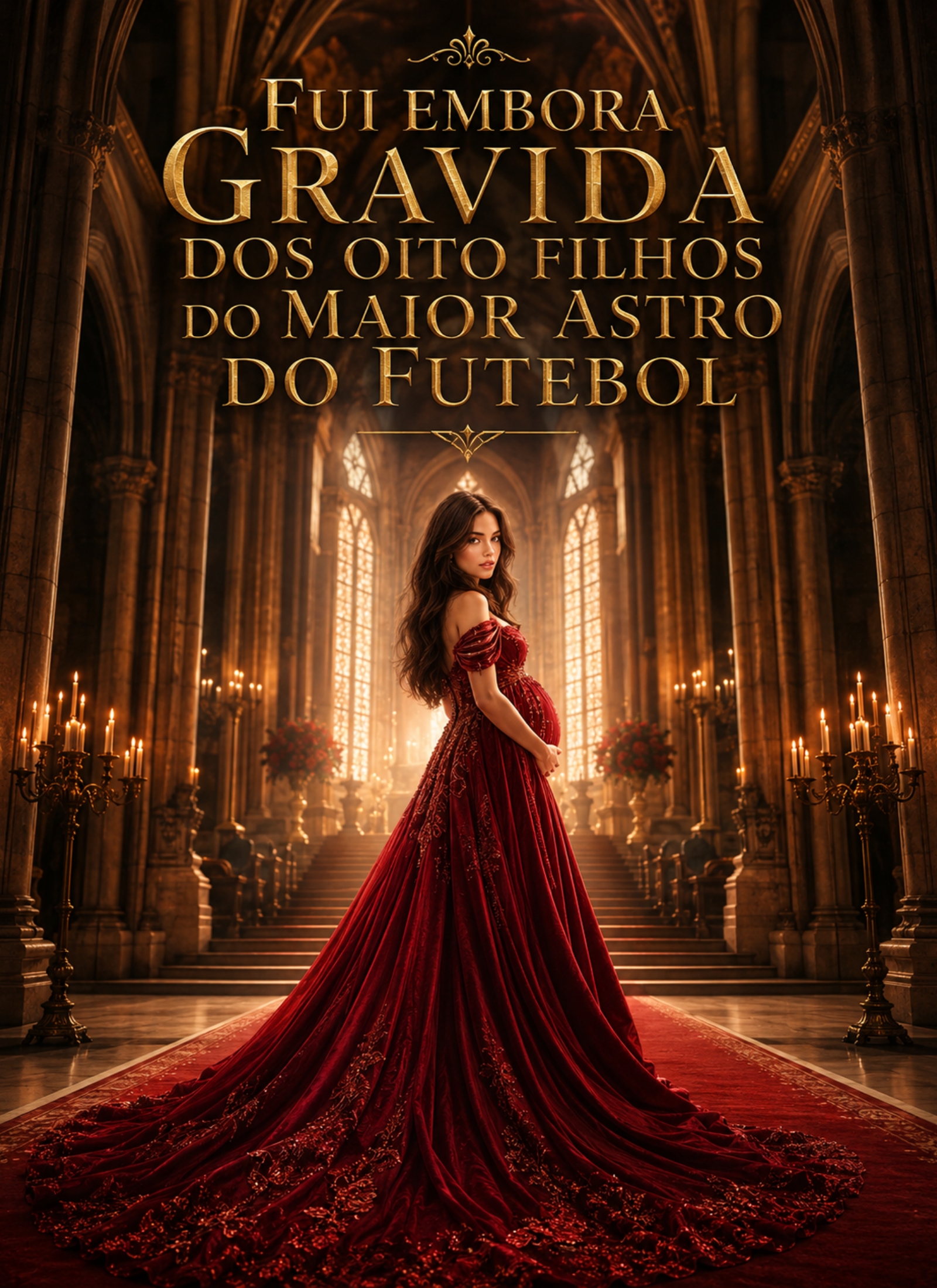 Fui embora grávida dos oito filhos do maior astro do futebol