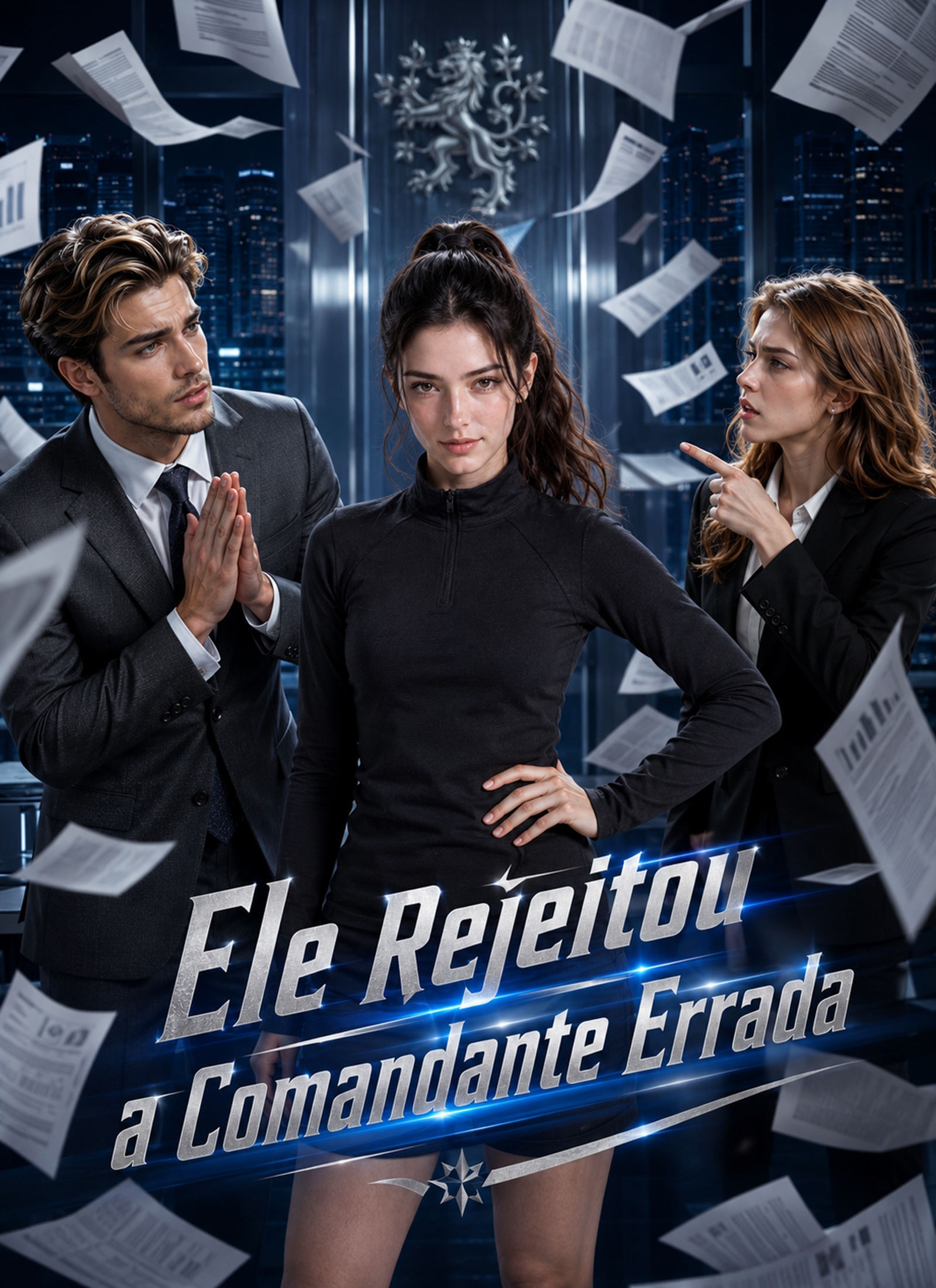 Poster ele rejeitou a comandante errada