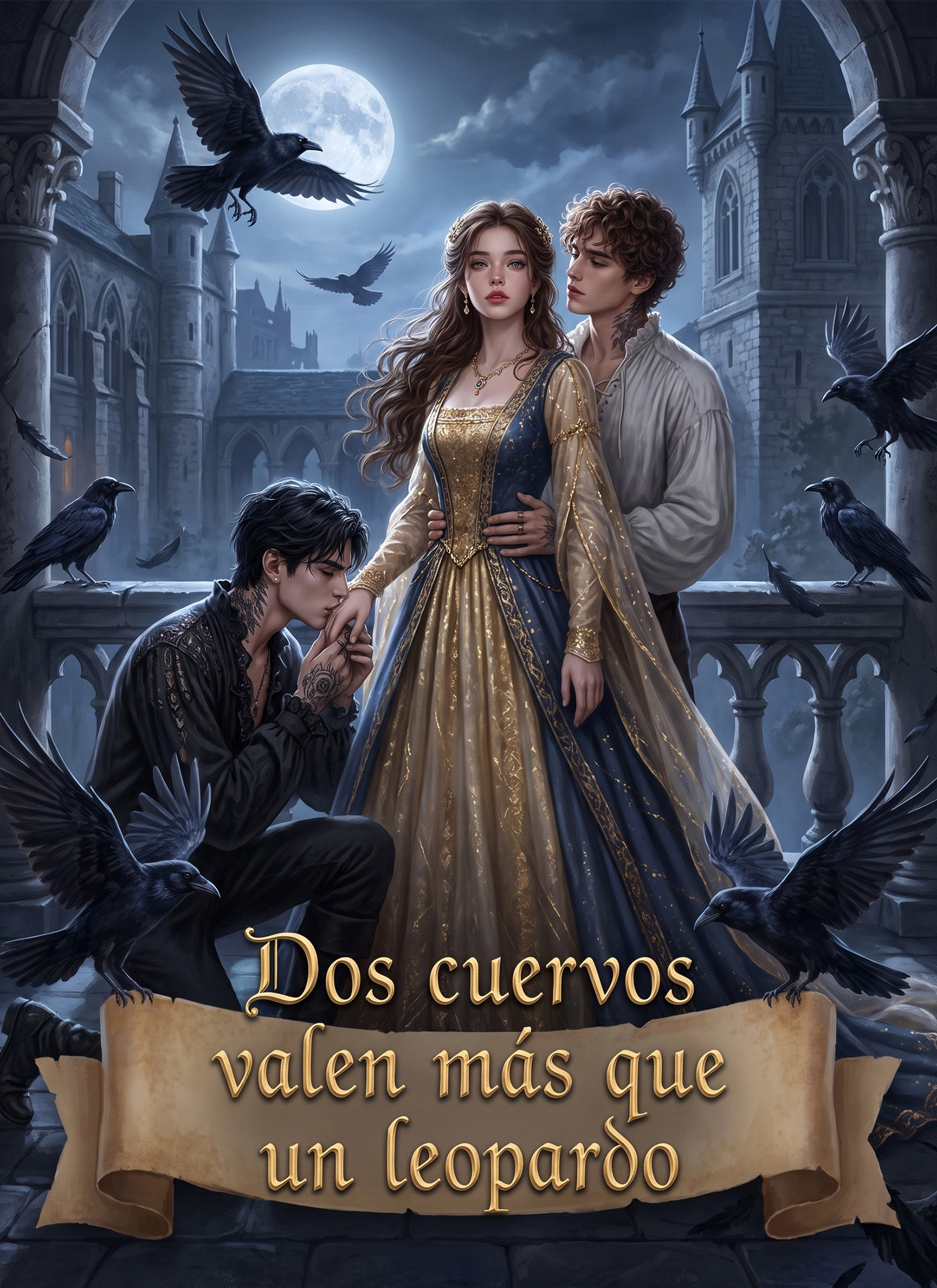 Poster Dos cuervos valen más que un leopardo