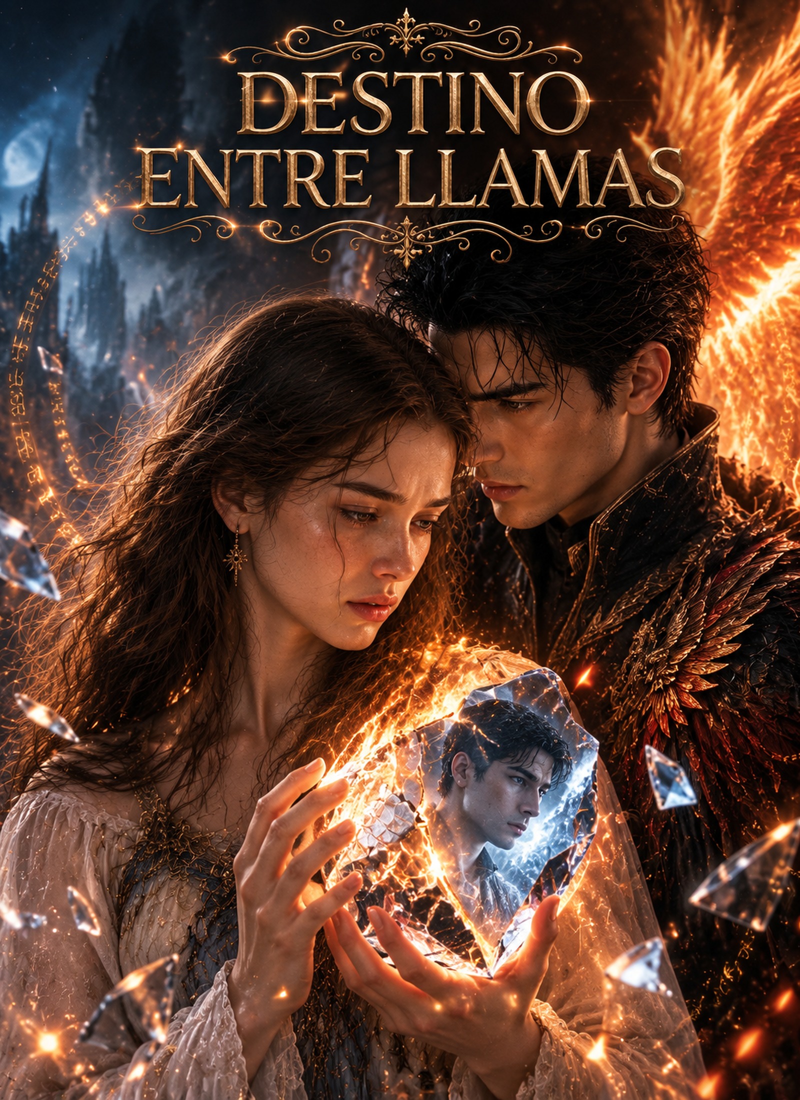 Poster Destino entre llamas