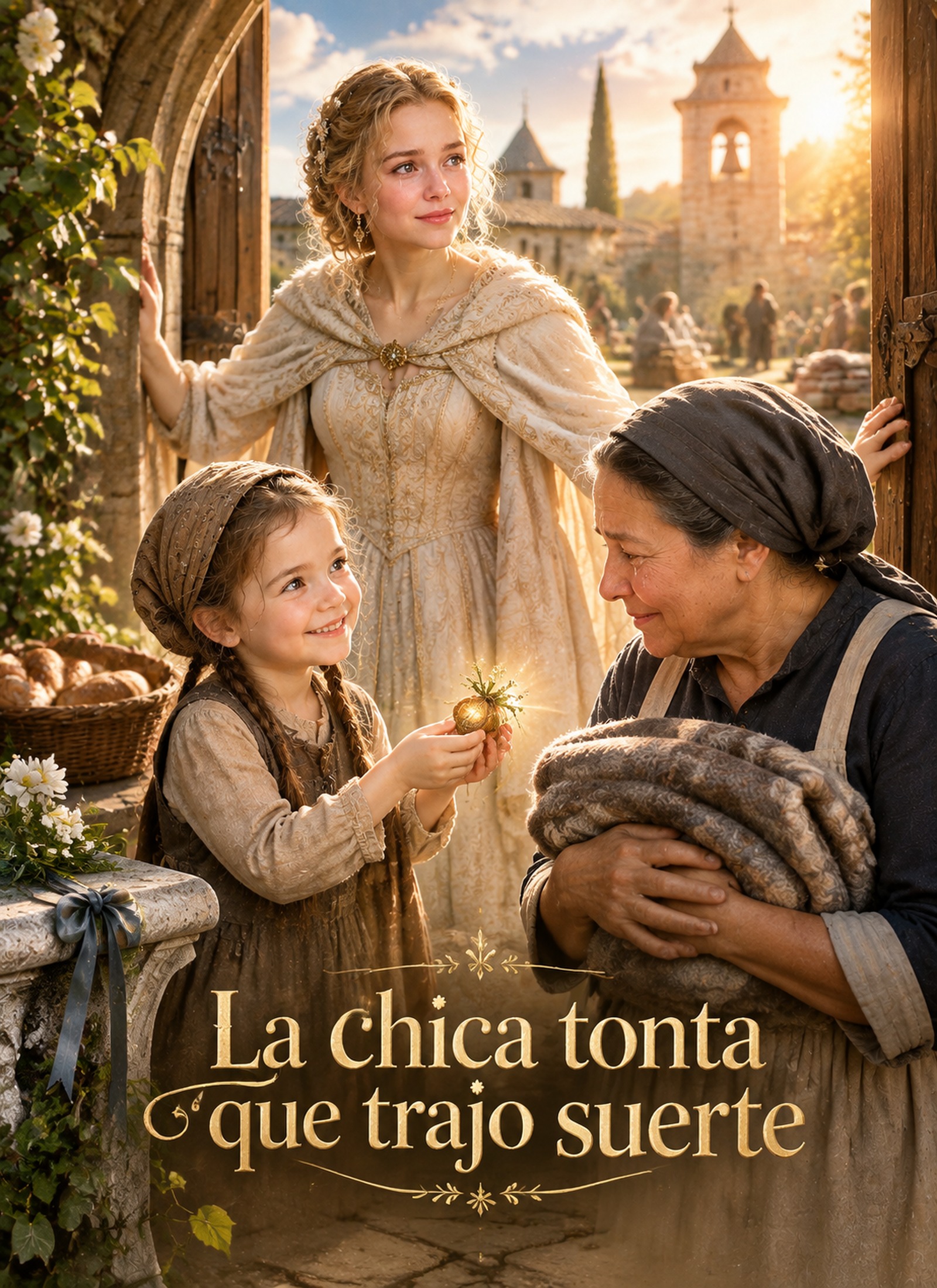 Poster La chica tonta que trajo suerte