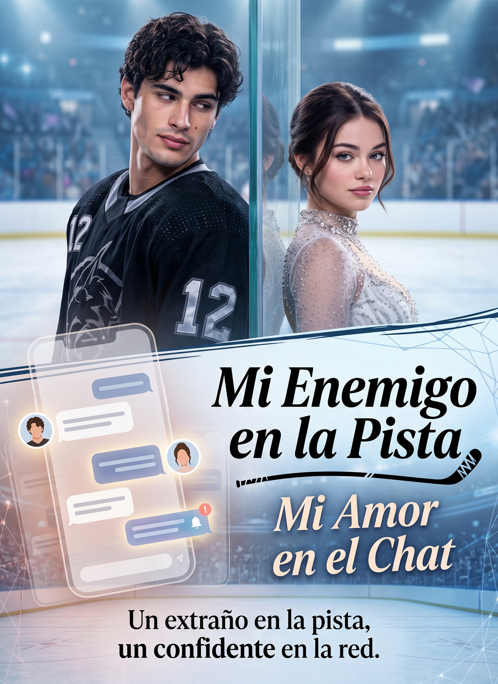 Poster Mi Enemigo en la Pista, Mi Amor en el Chat