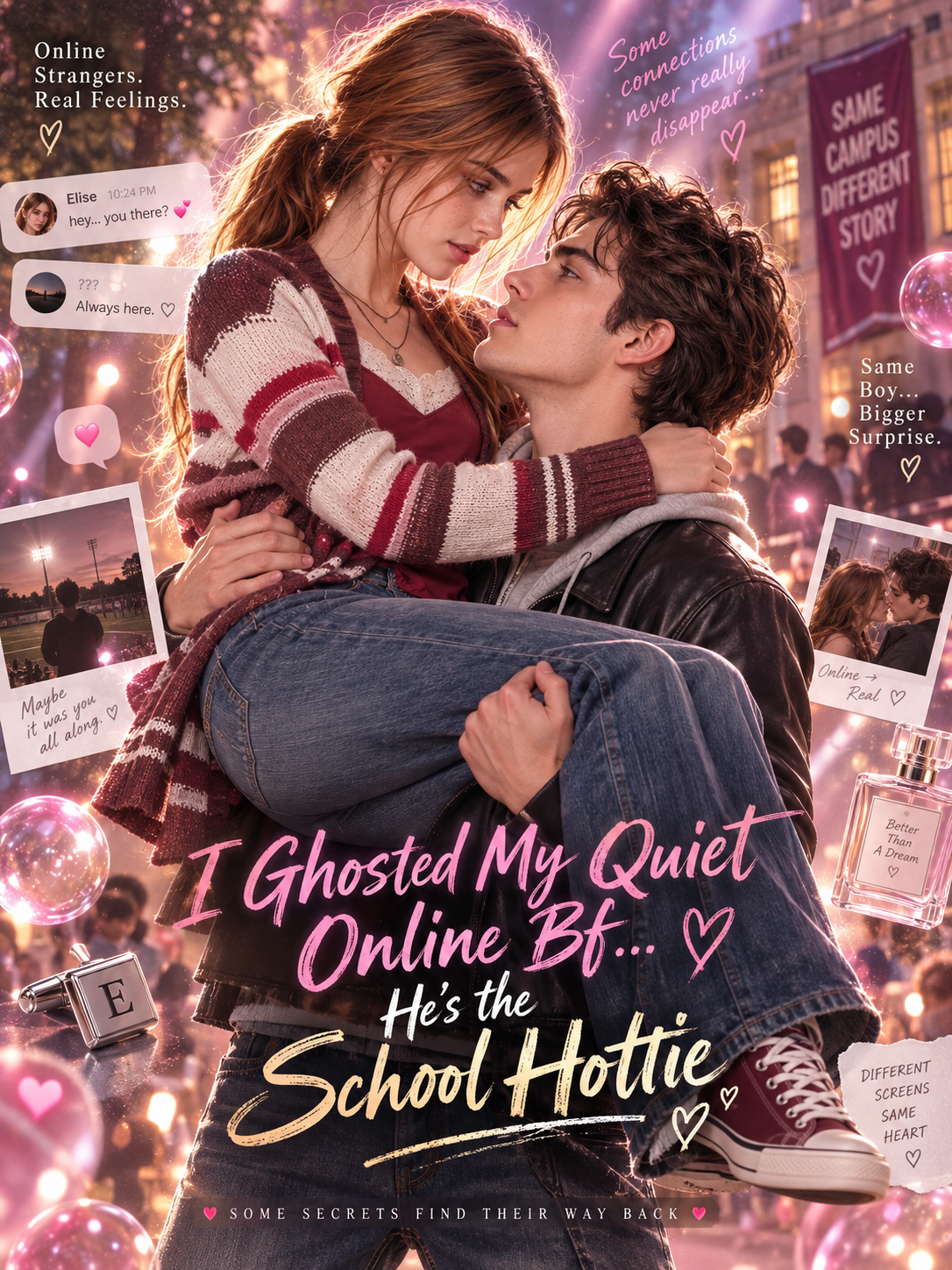 I Ghosted My Quiet Online Bf… He’s the School Hottie