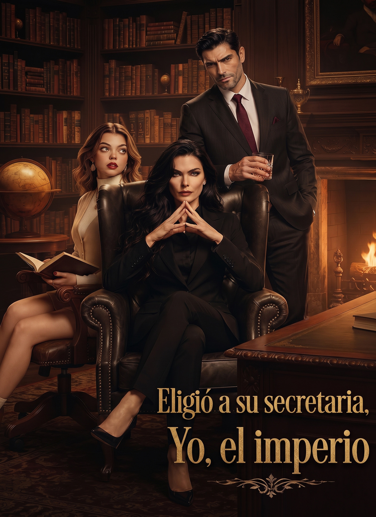 Poster Eligió a su secretaria, Yo, el imperio