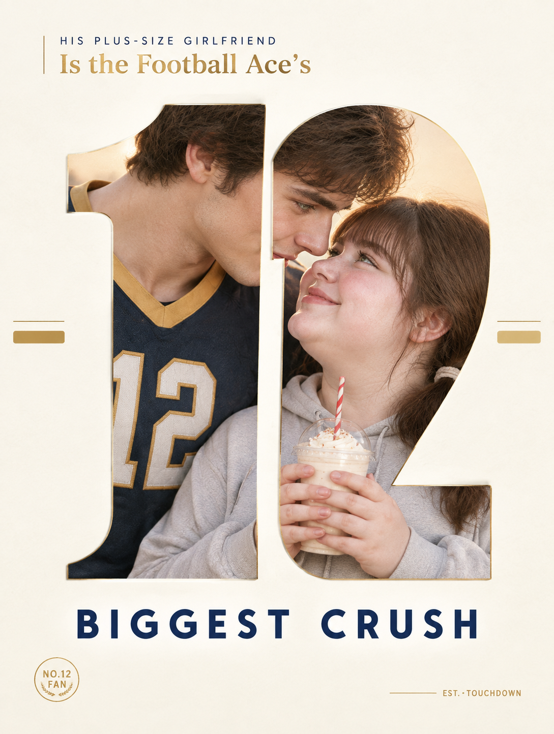 Poster His Plus Size Girlfriend Is the football Ace’s Biggest Crush