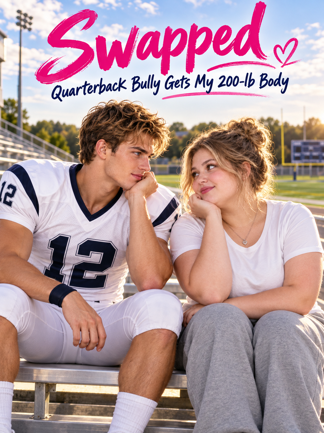 Poster Swapped! Quarterback Bully Gets My 200-lb Body